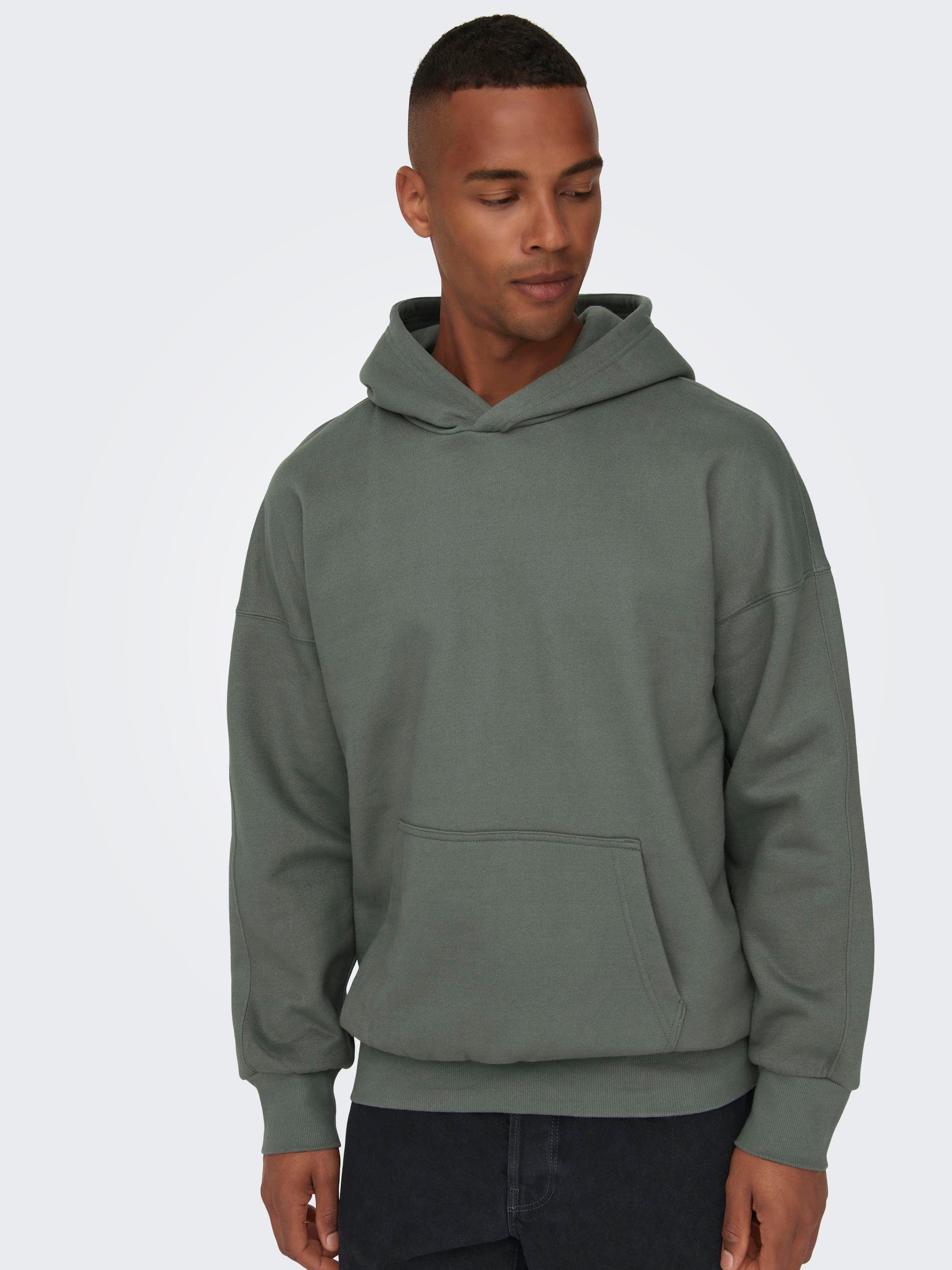 ONLY & SONS Hoodie ONSDAN LIFE RLX HEAVY SWEAT HOODIE NOOS