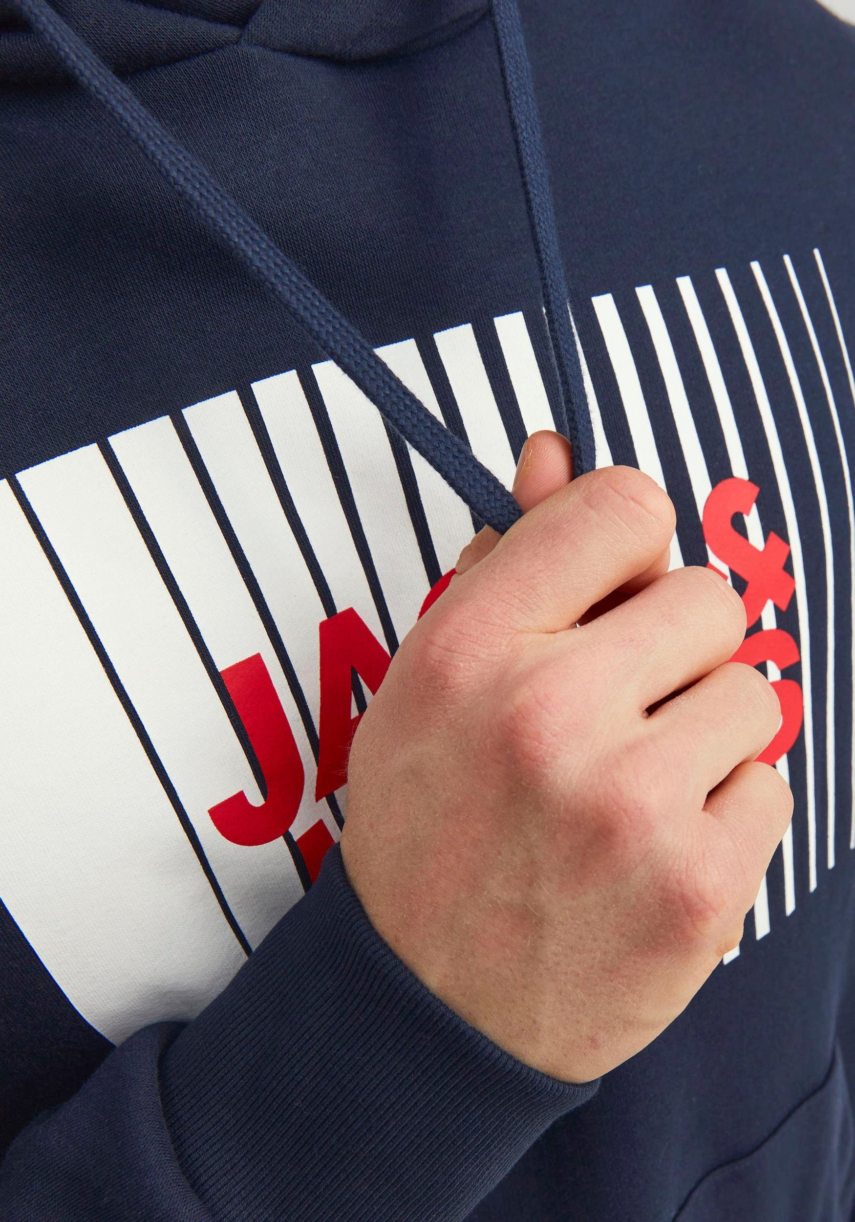 Jack & Jones Hoodie JJECORP LOGO SWEAT HOOD PLAY NOOS