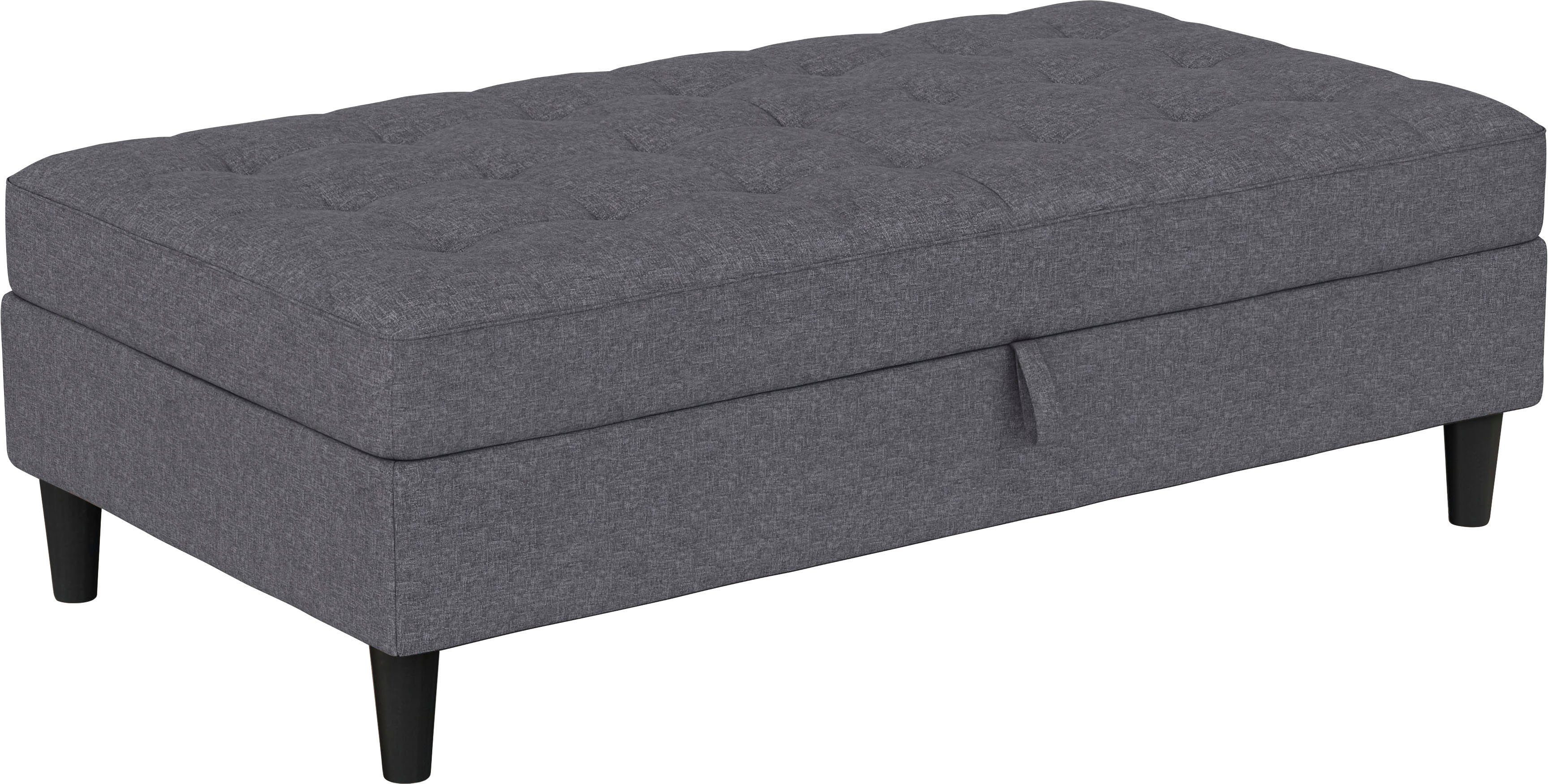 Dorel Home Hocker met bergruimte Presley Hocker met bergruimte, vrij plaatsbaar, zithoogte 43 cm