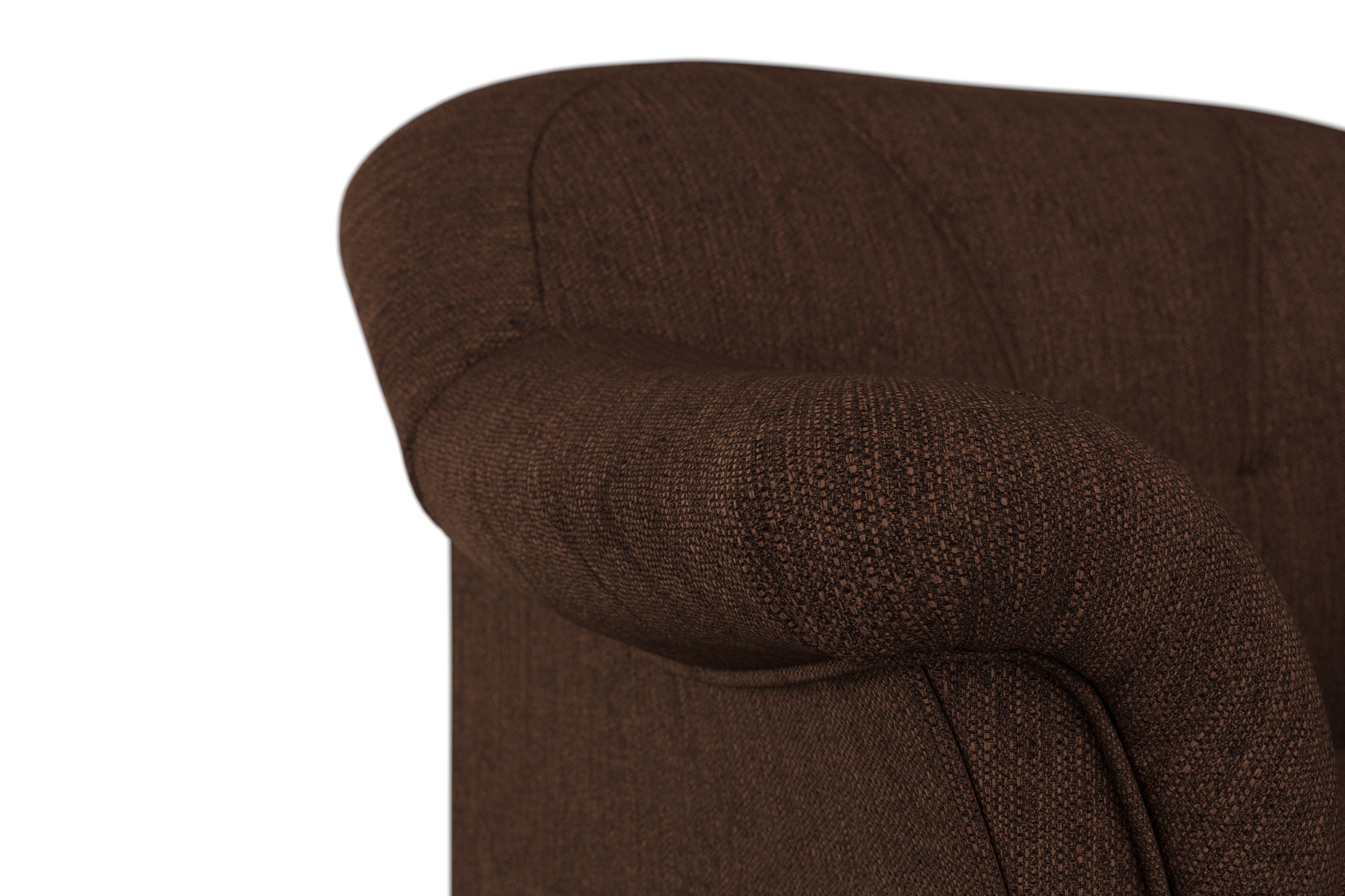 DOMO collection Fauteuil Pegnitz tijdloos, elegante armleuningen, comfortabel