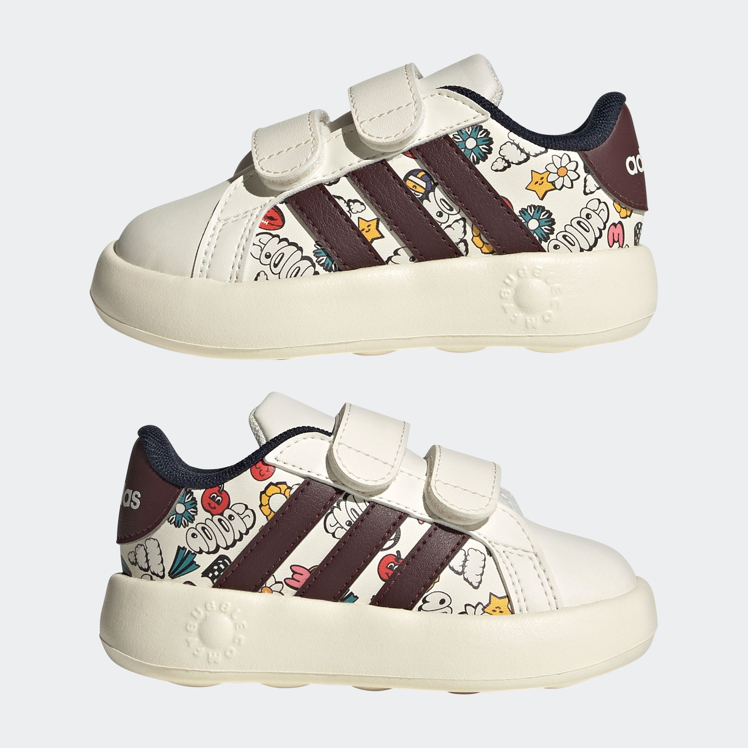 adidas Sportswear Klittenbandschoenen Design geïnspireerd op de adidas Superstar, voor kinderen