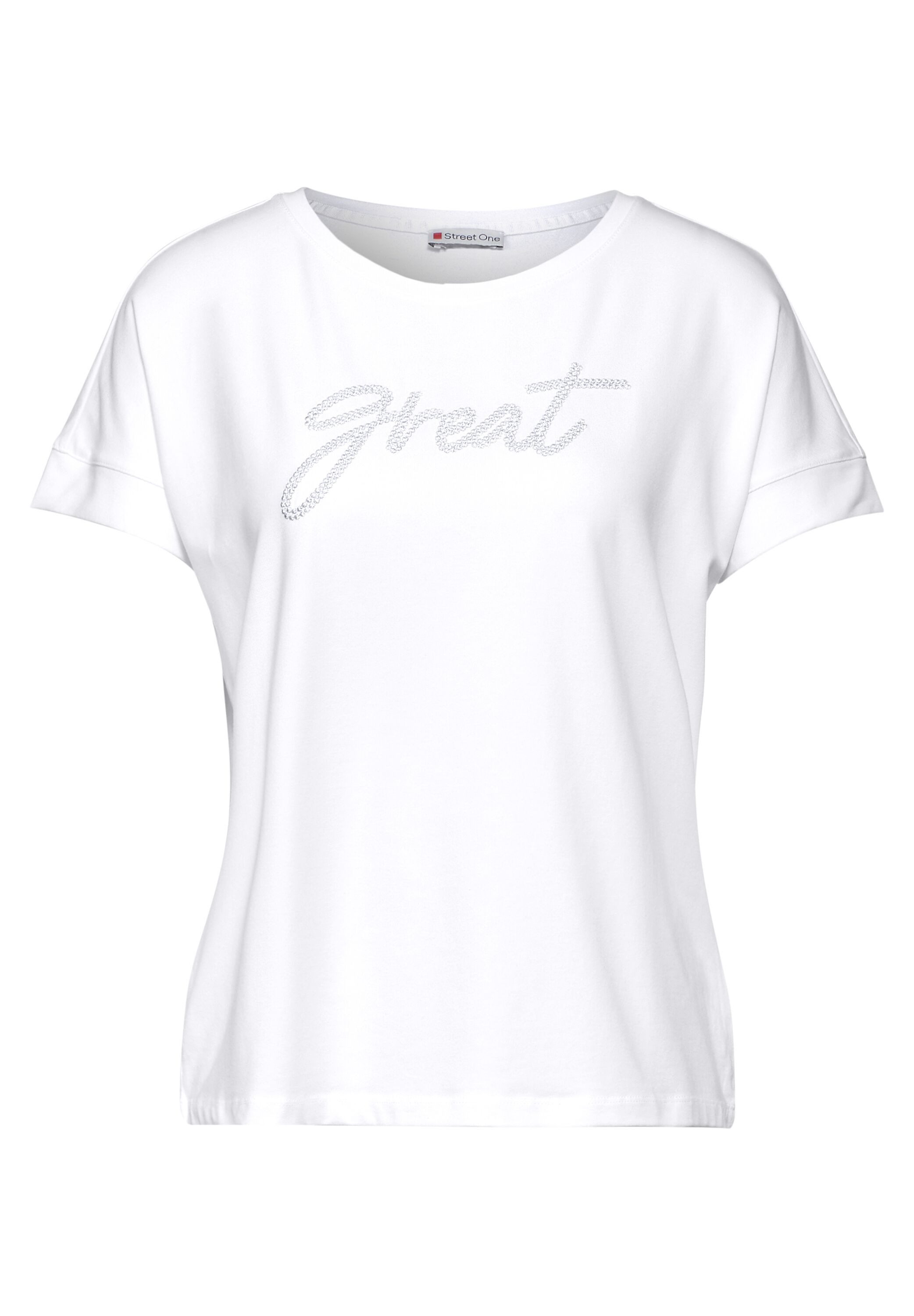 STREET ONE Shirttop met tekst