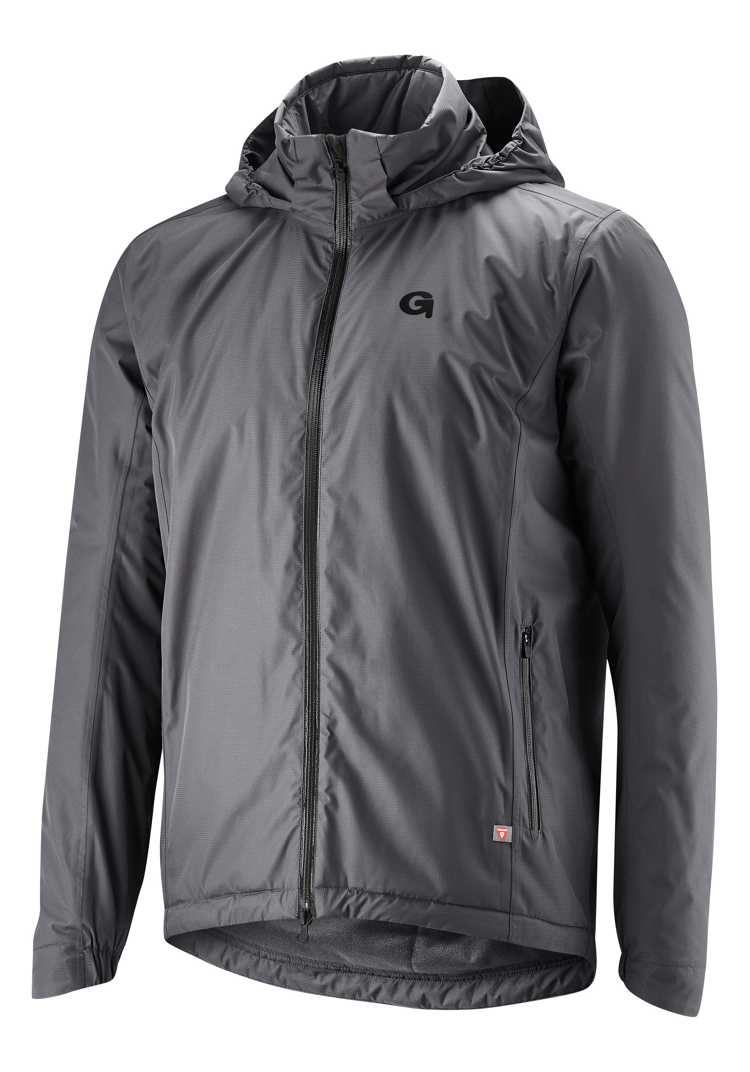 Gonso Fietsjack Save Jacket Therm M Herenregenjack wind- en waterdicht, fietsjack met capuchon