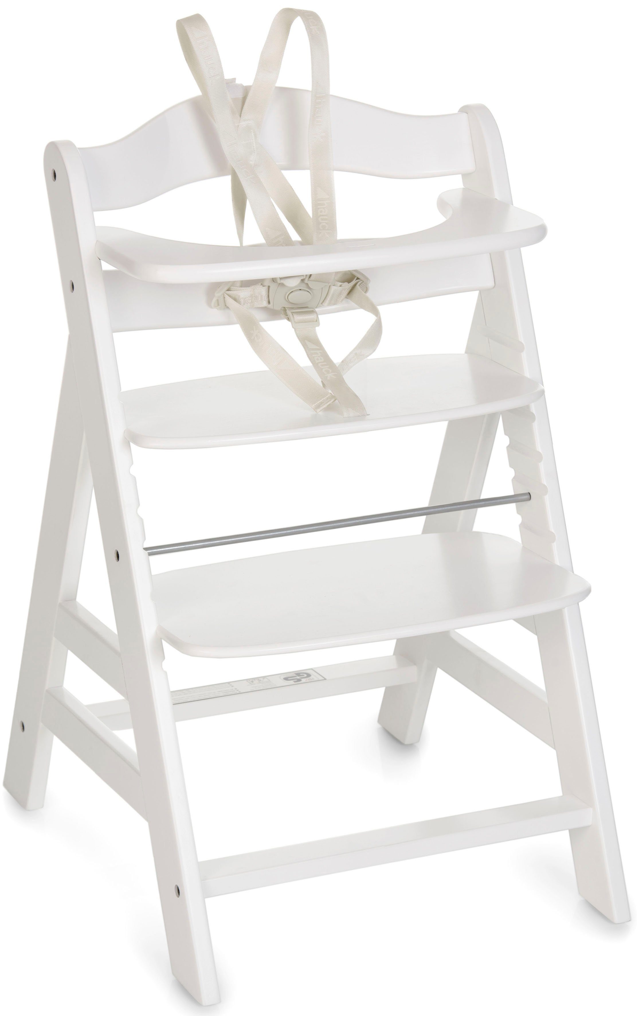 Hauck Kinderstoel Alpha+, Wit