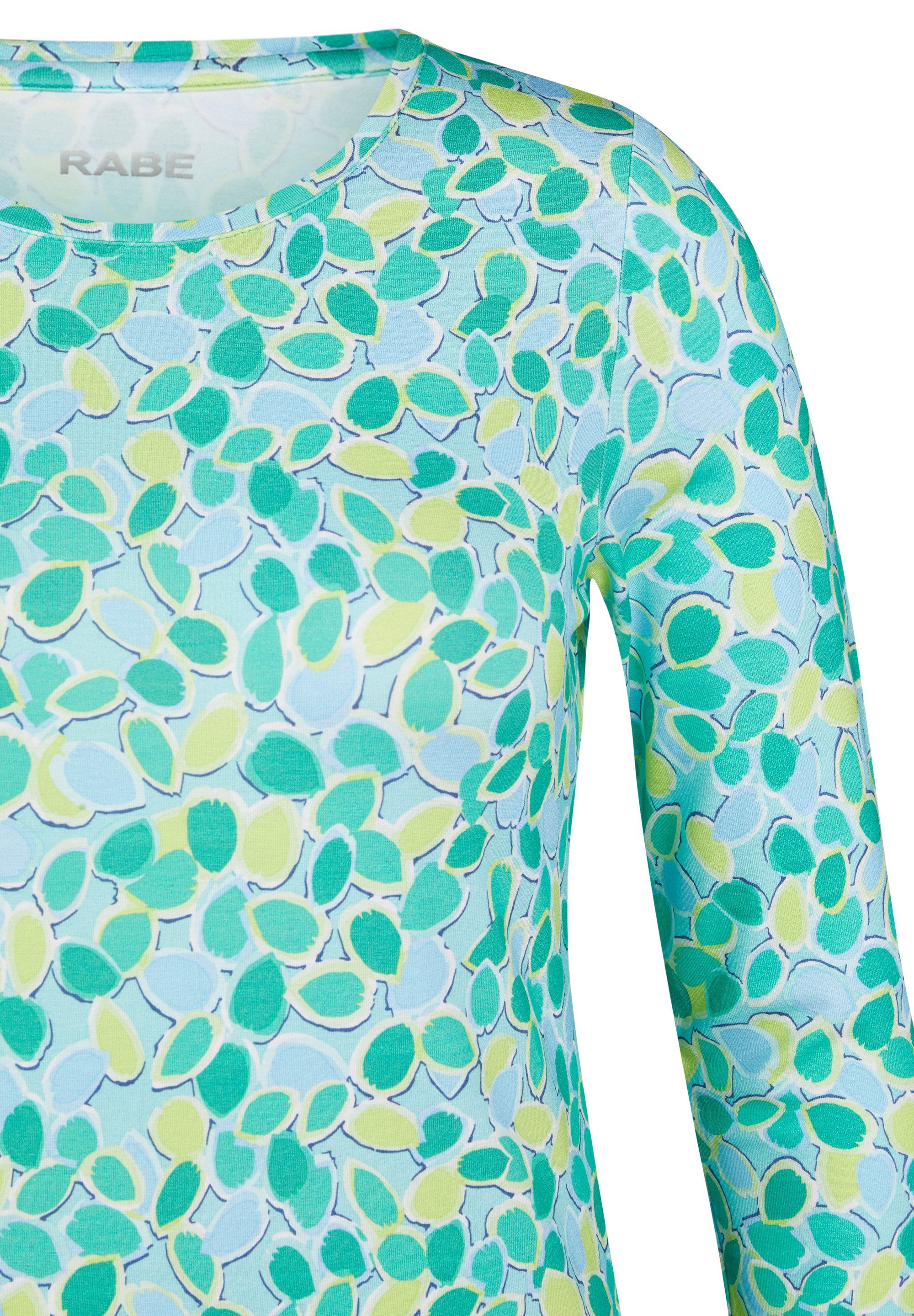Rabe Shirt met 3/4 mouwen met grafisch patroon, met stretch