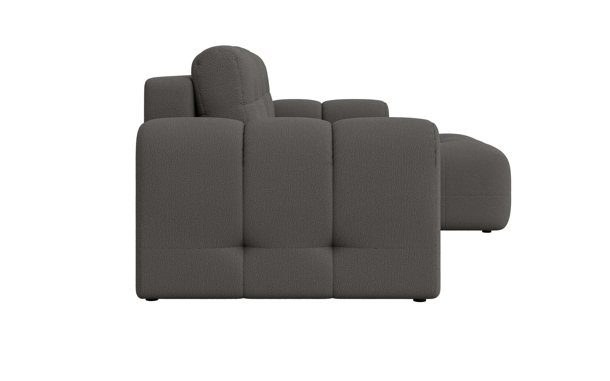 INOSIGN Hoekbank Manilla, optioneel met bedfunctie, B/D/H 265/170/91 cm L-vorm met recamiere rechts/links bestelbaar, golfondersteuning