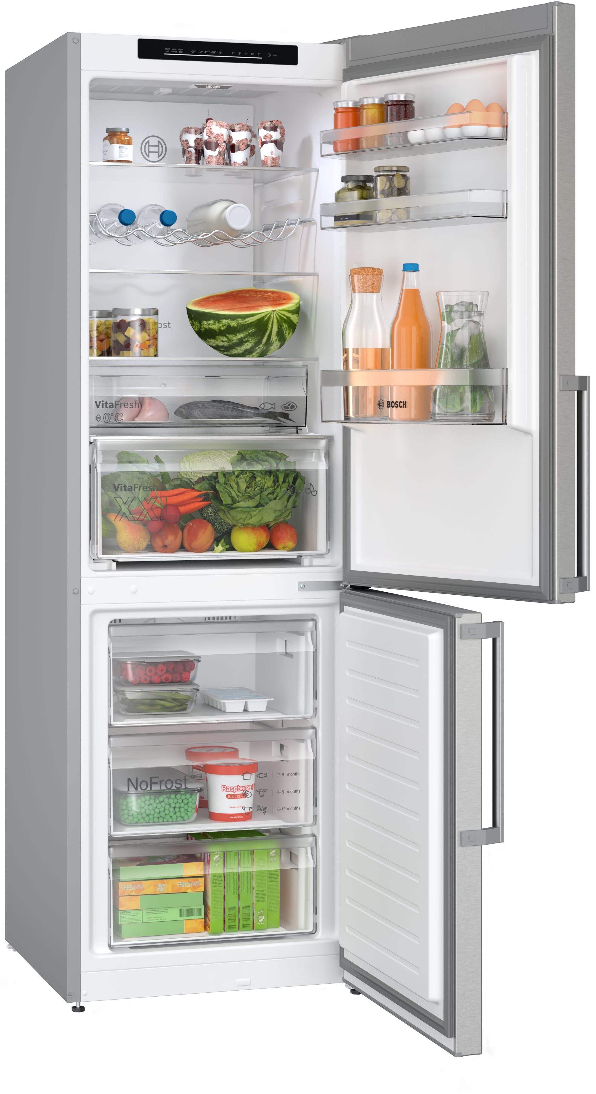BOSCH Koel-vriescombinatie KGN36VIBT