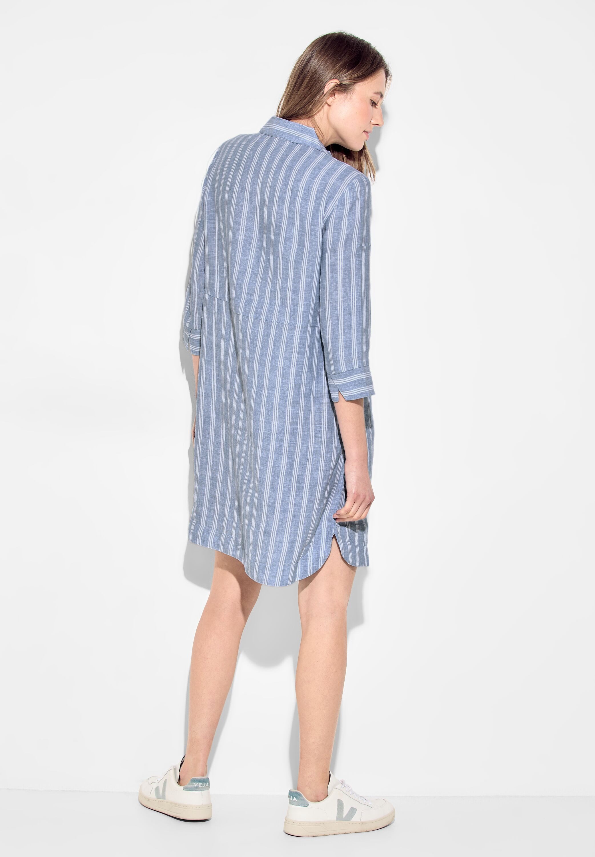 Cecil Zomerjurk in gestreepte look