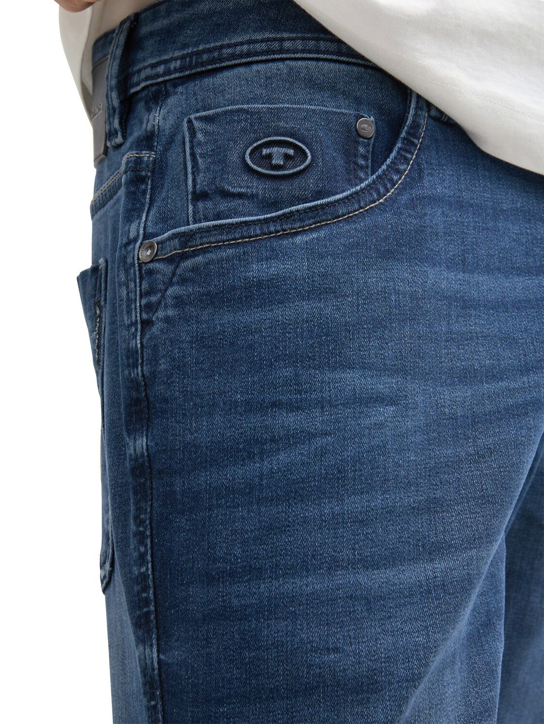 Tom Tailor Straight jeans Marvin in five-pocketsstijl