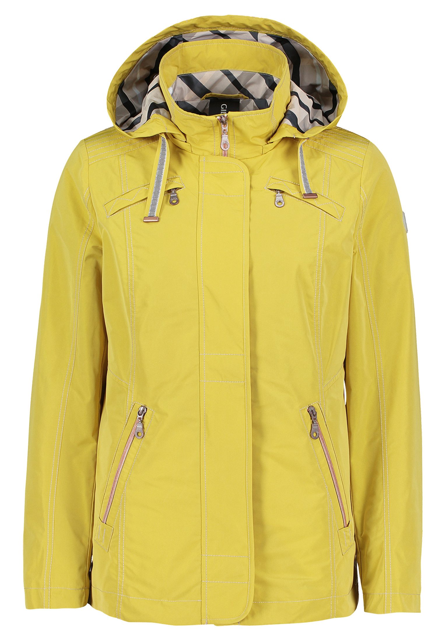 Gil Bret Outdoorjack met een capuchon