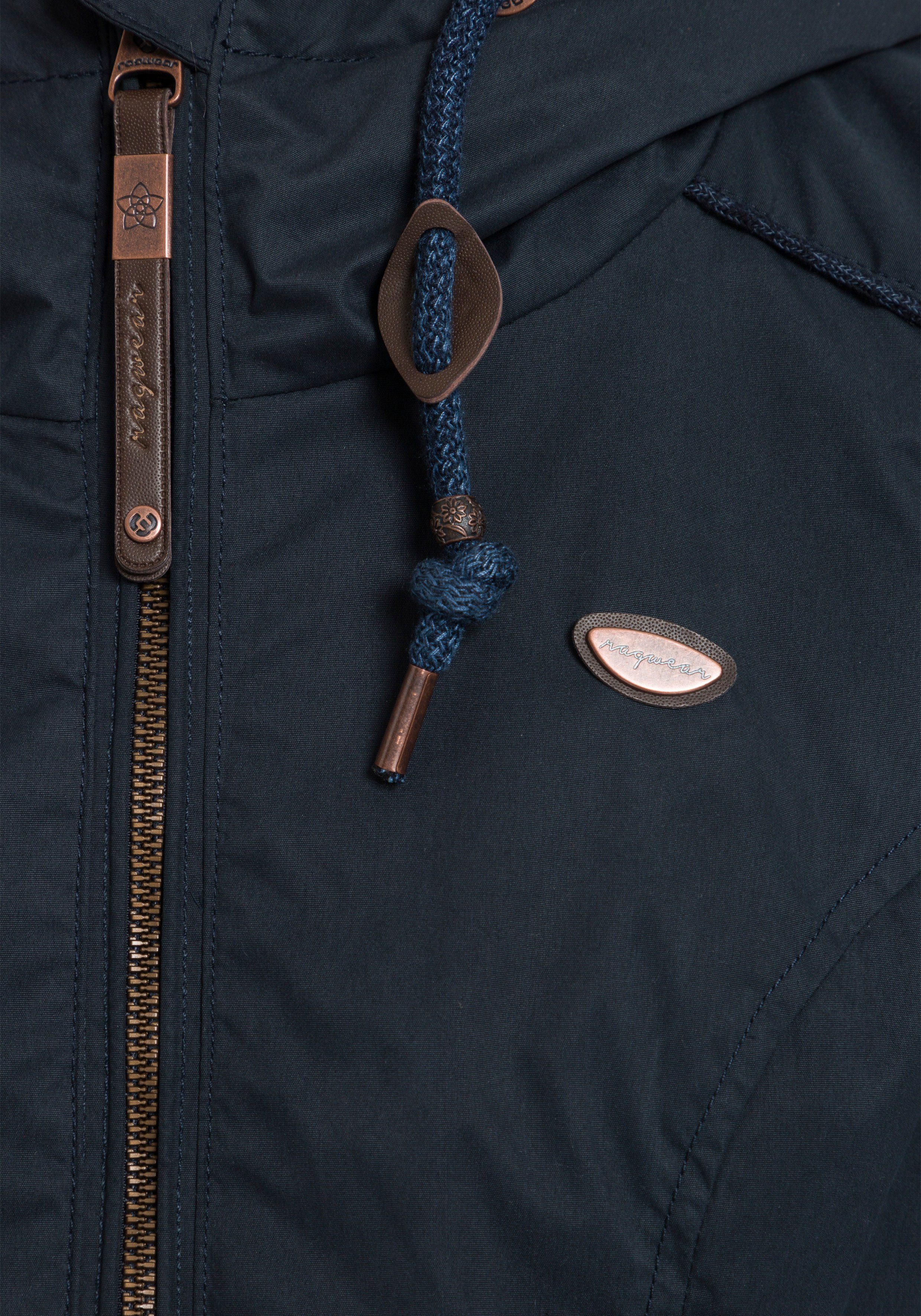 Ragwear Outdoorjack DANKA Urban streetwear- overgangsstijl met capuchon