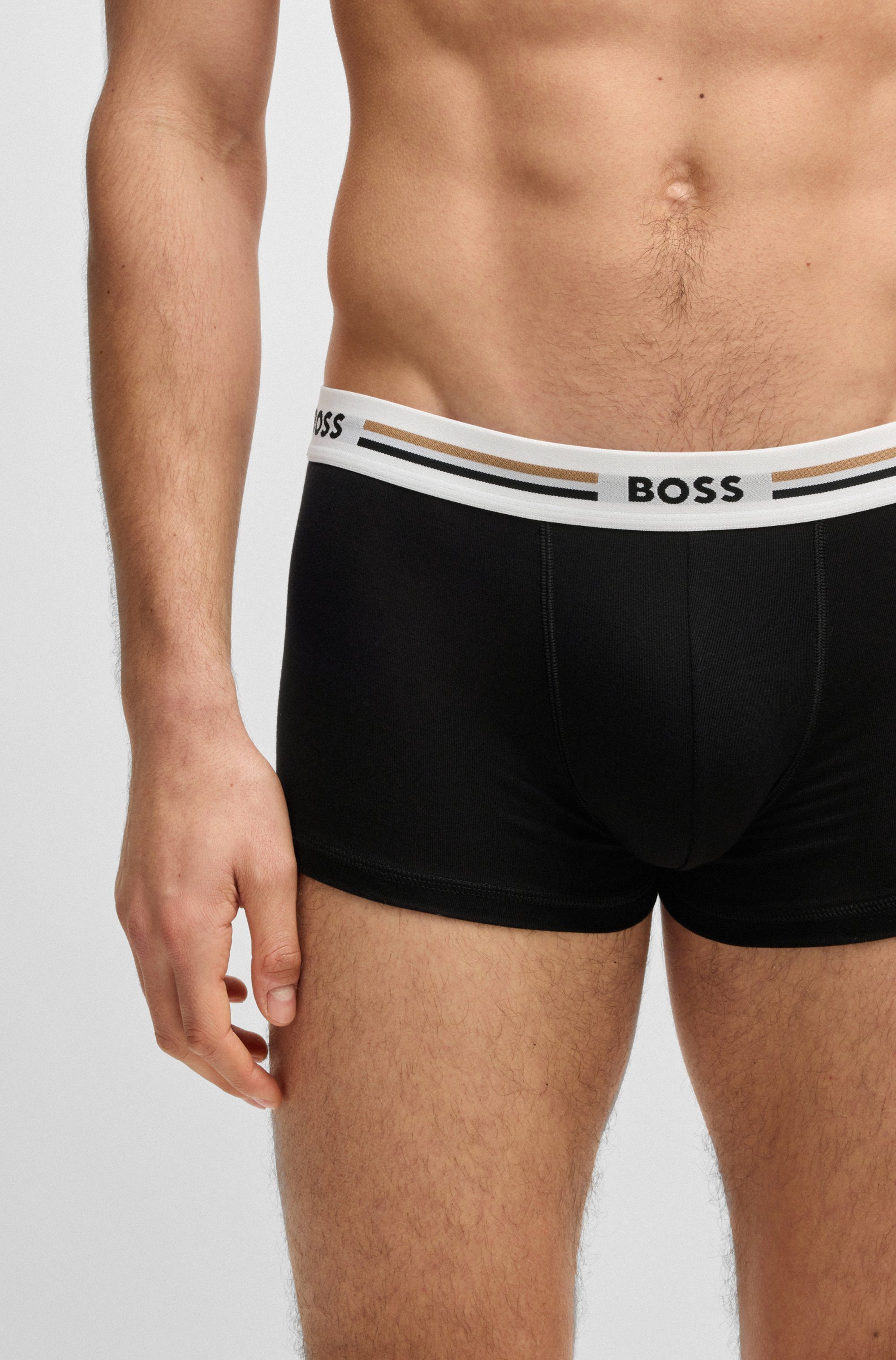 BOSS Trunk 3P Reviv met strakke pijp (3 stuks)