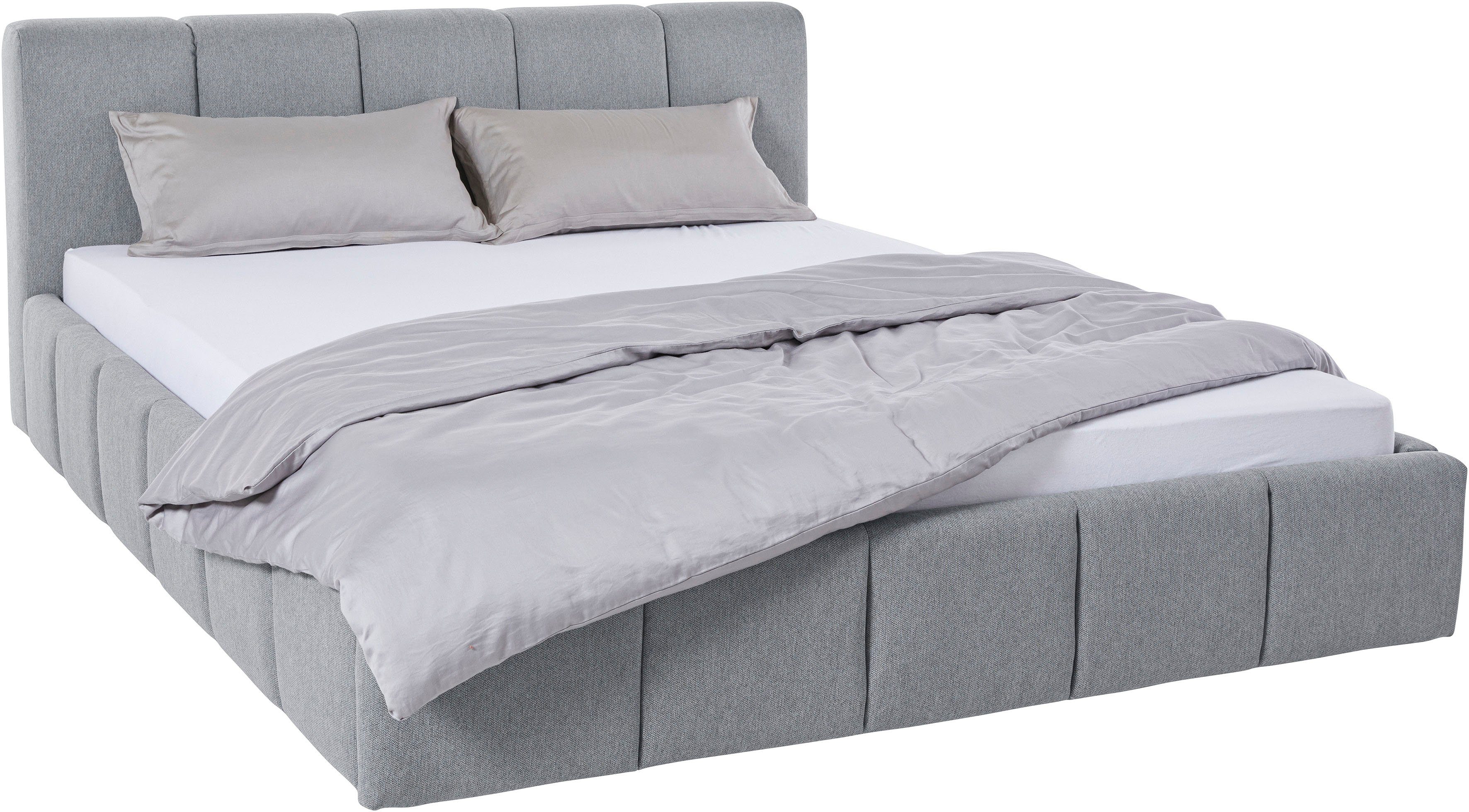 LeGer Home by Lena Gercke Gestoffeerd bed Maileen in 5 breedten en 3 kleuren, incl. rolbodem
