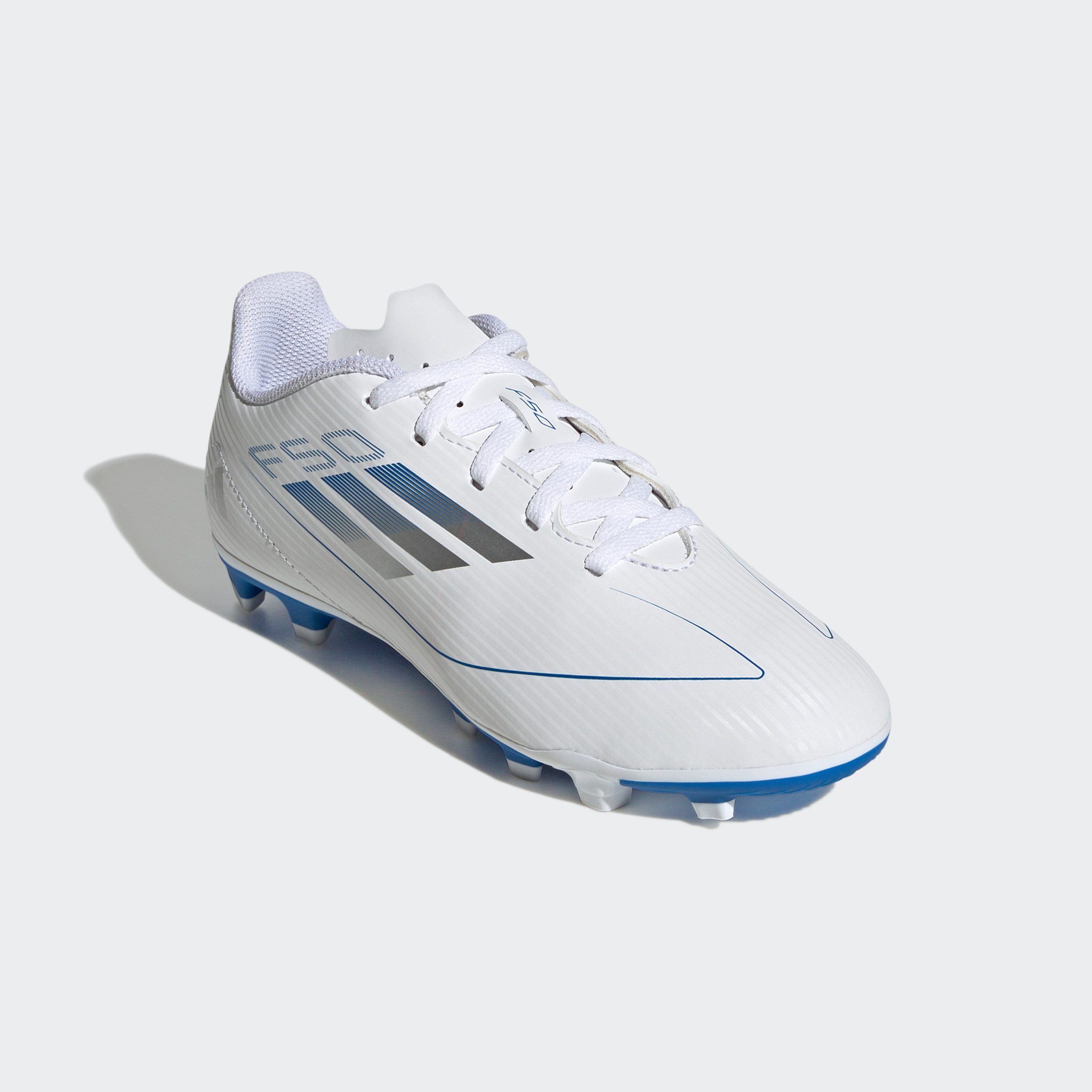 adidas Performance Voetbalschoenen F50 CLUB KIDS FG/MG jongens zaalvoetbalschoenen maat 34 wit