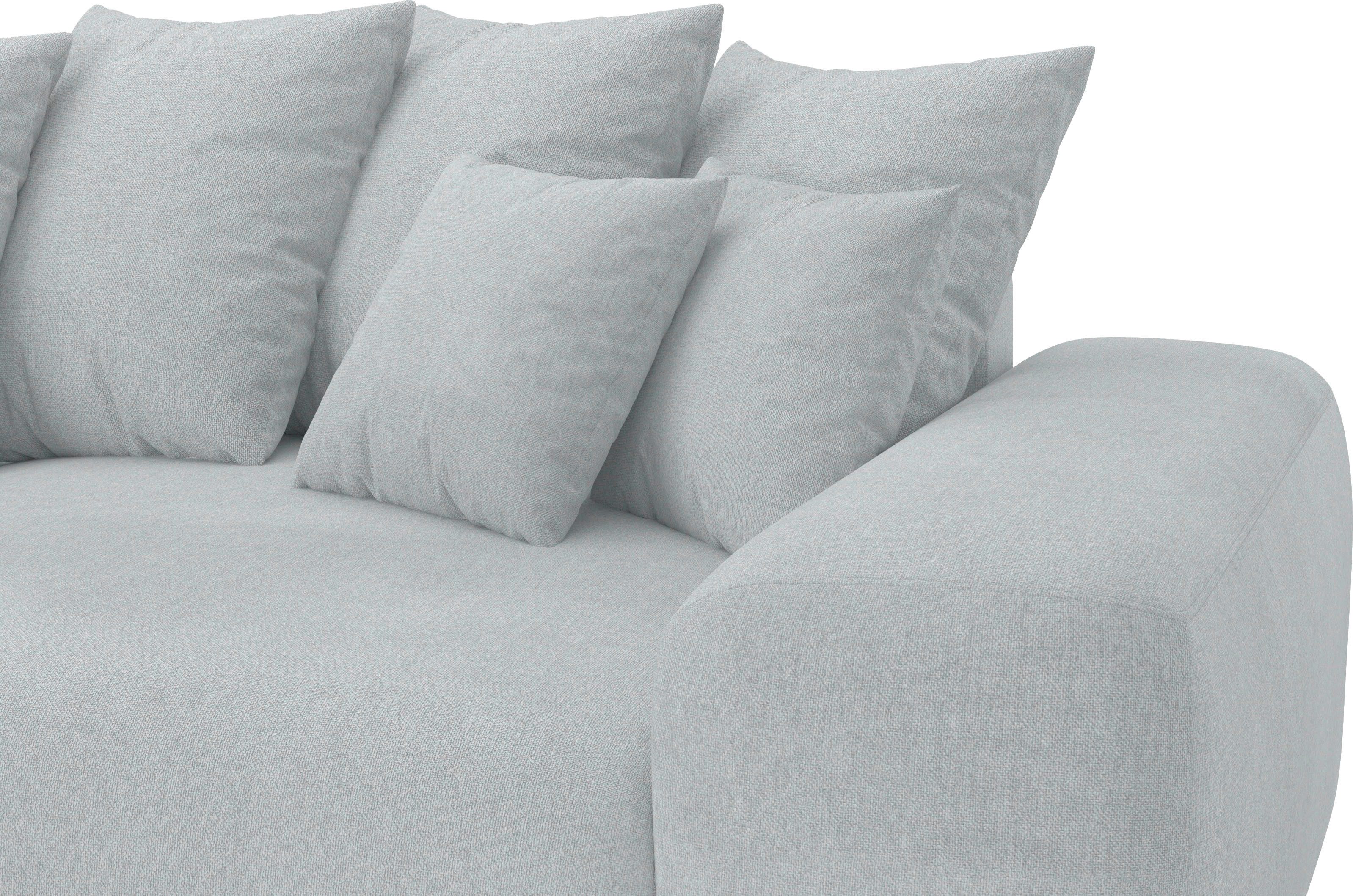 Mr. Couch Hoekbank Sundance L-vorm Doorlopende slaper met EasyBett-slaapfunctie, bedlade