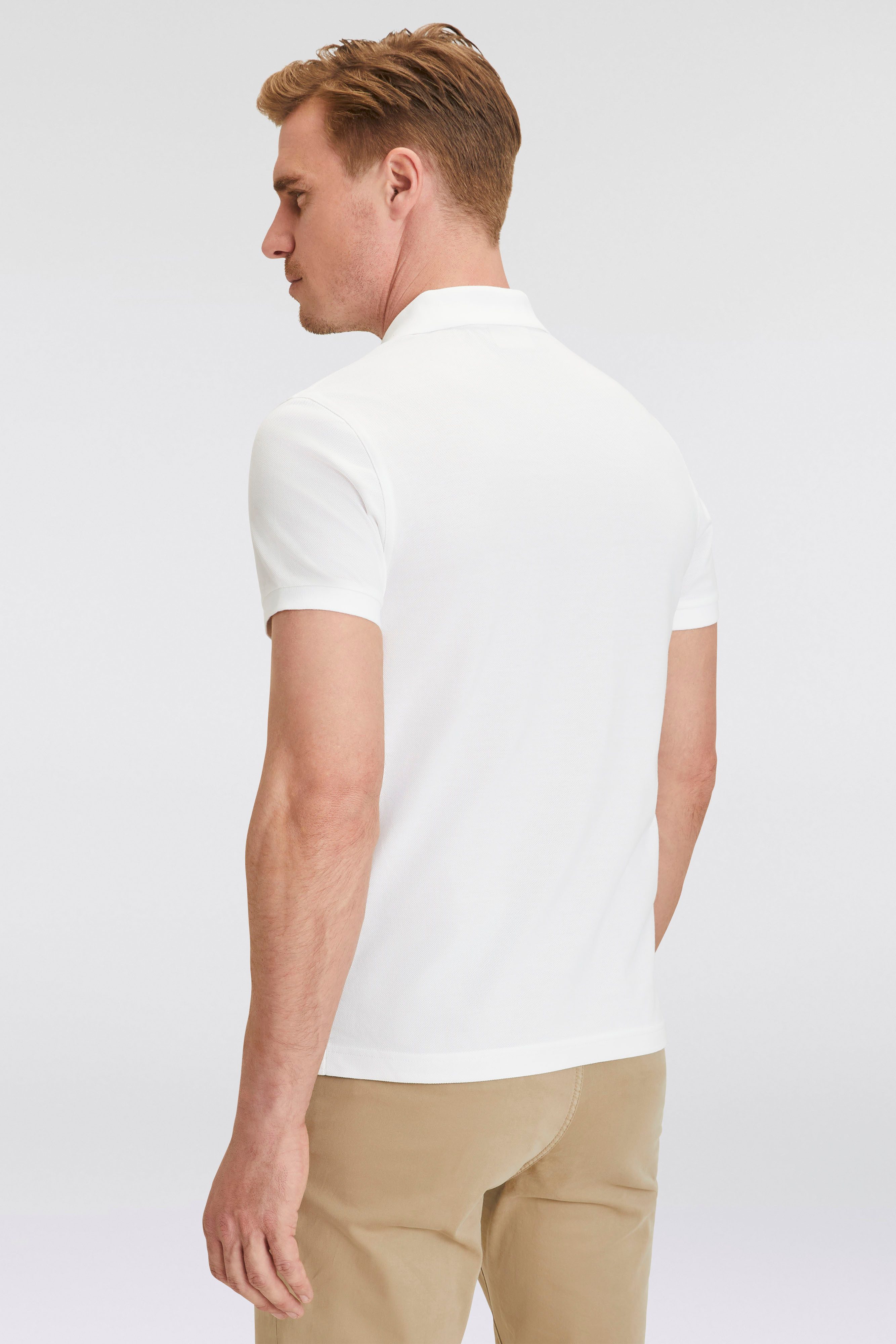 Gant Poloshirt REG SHIELD SS PIQUE POLO met logo en platte breikraag 100% katoen pique