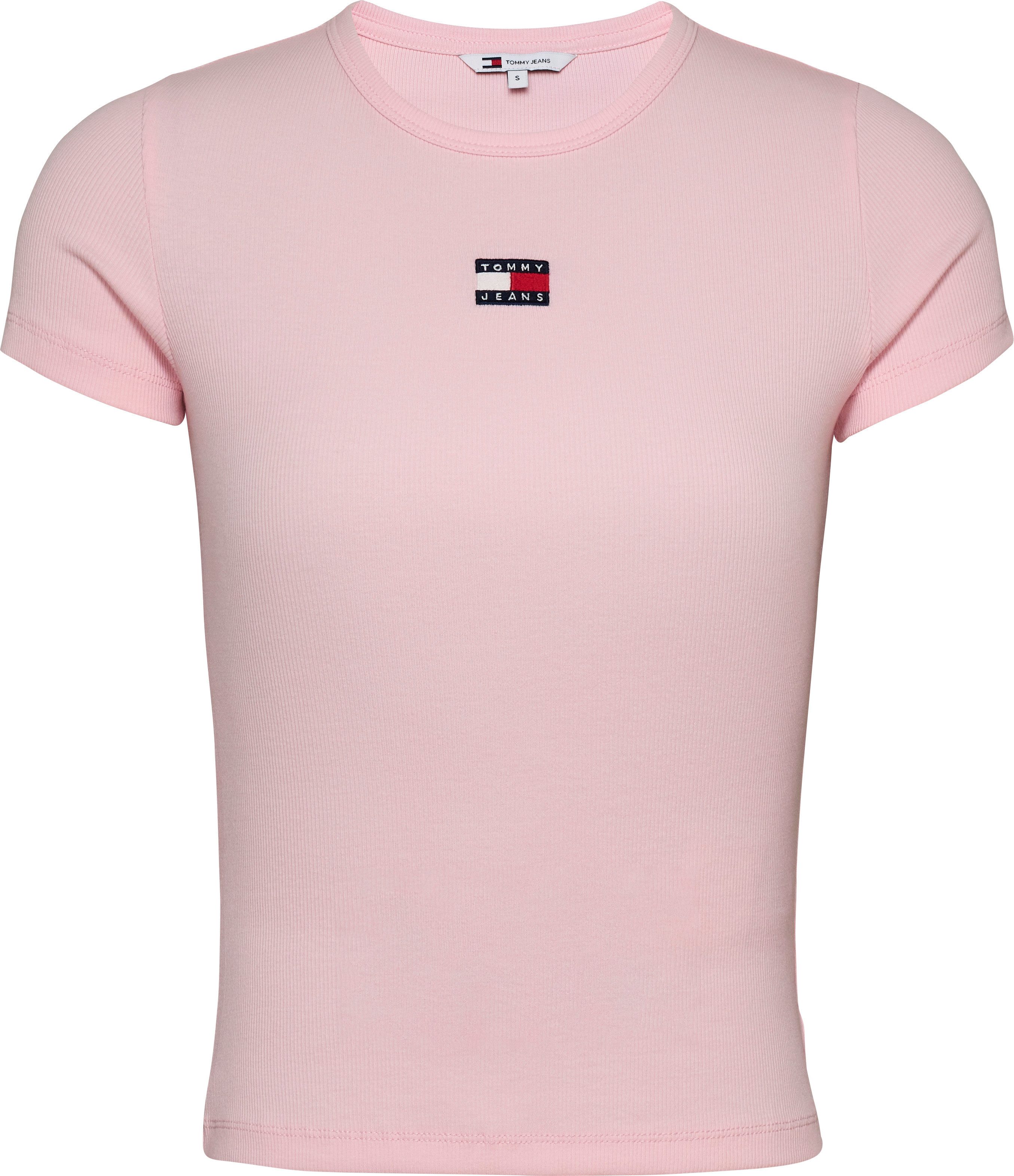 TOMMY JEANS T-shirt TJW SLIM BADGE RIB TEE
