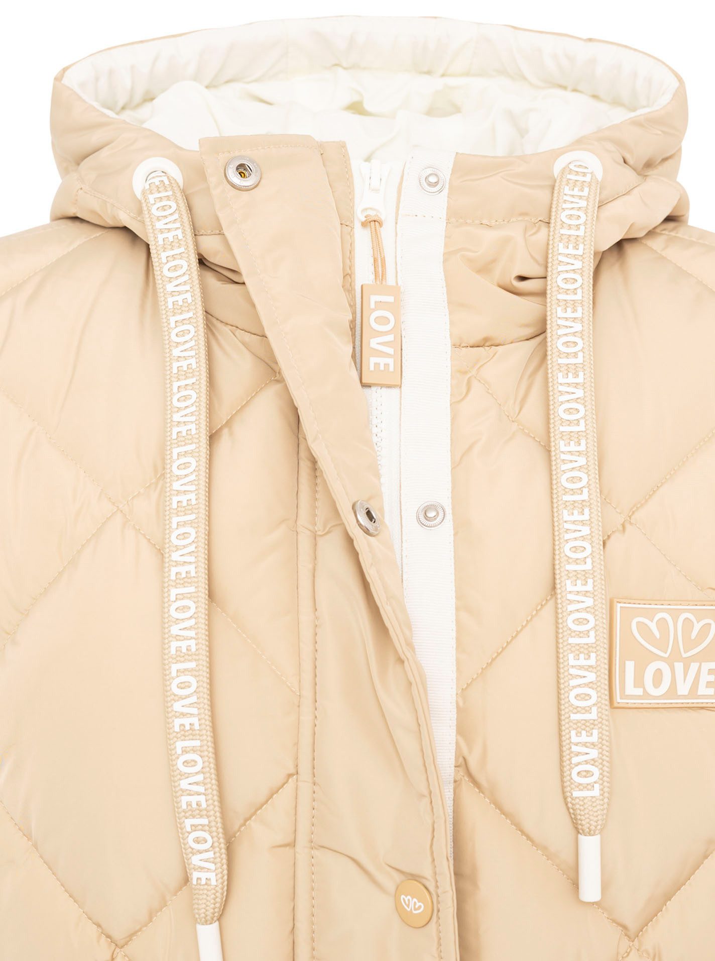 Zwillingsherz Bodywarmer "Love Print"