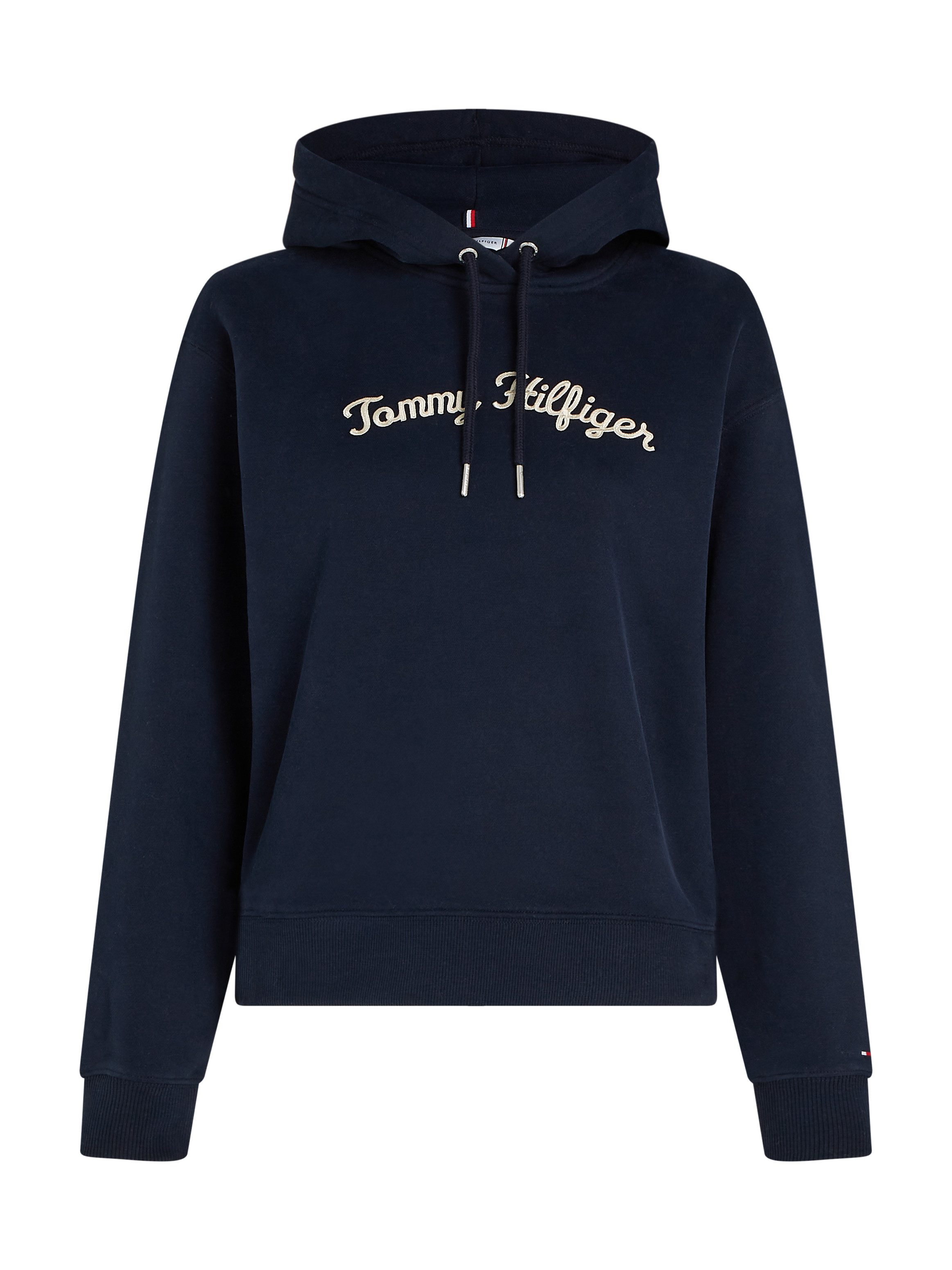 Tommy Hilfiger Hoodie IM REG SCRIPT HILFIGER HOODIE met tommy hilfiger script-logo-opschrift