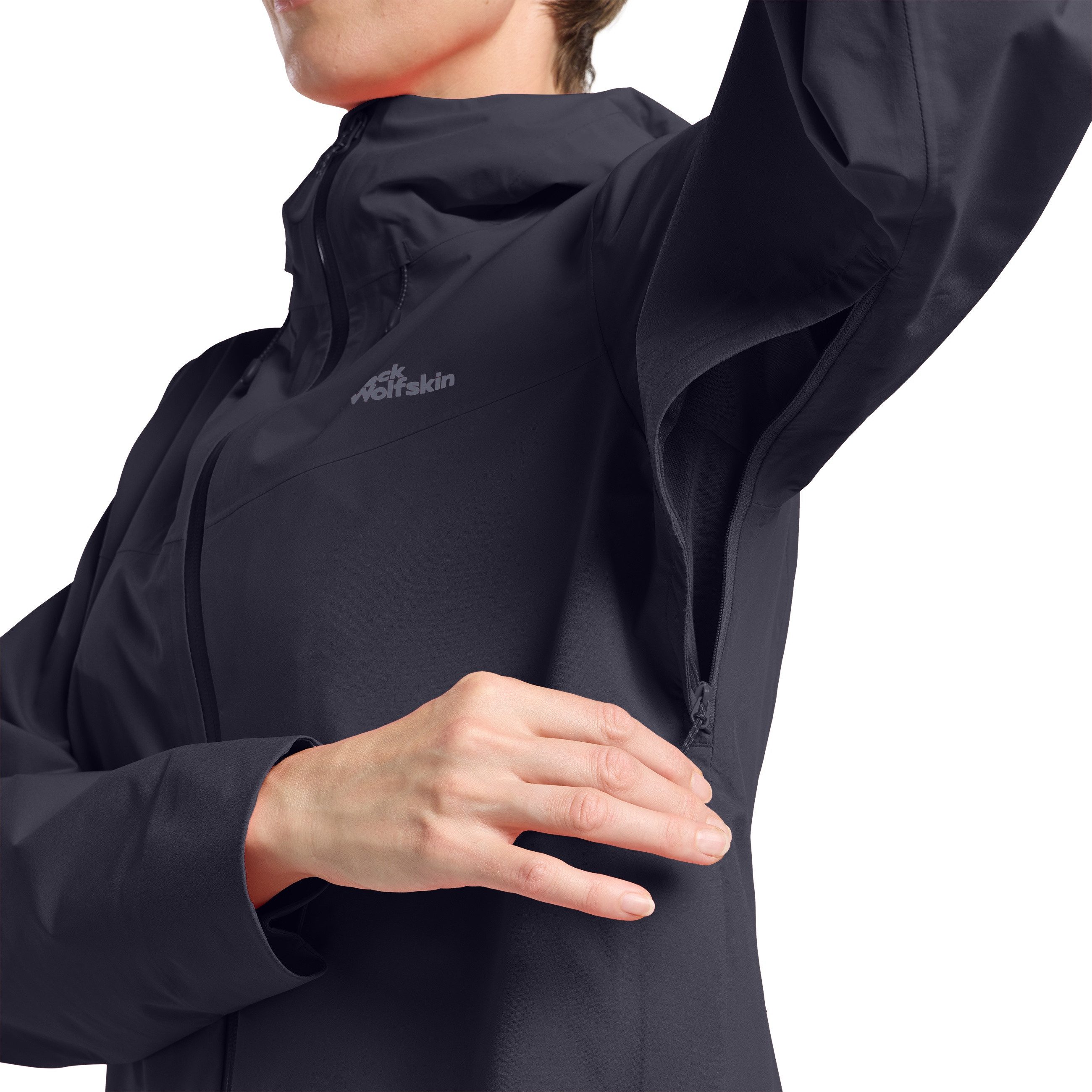 Jack Wolfskin Functioneel jack HIGHEST PEAK 3L JKT W