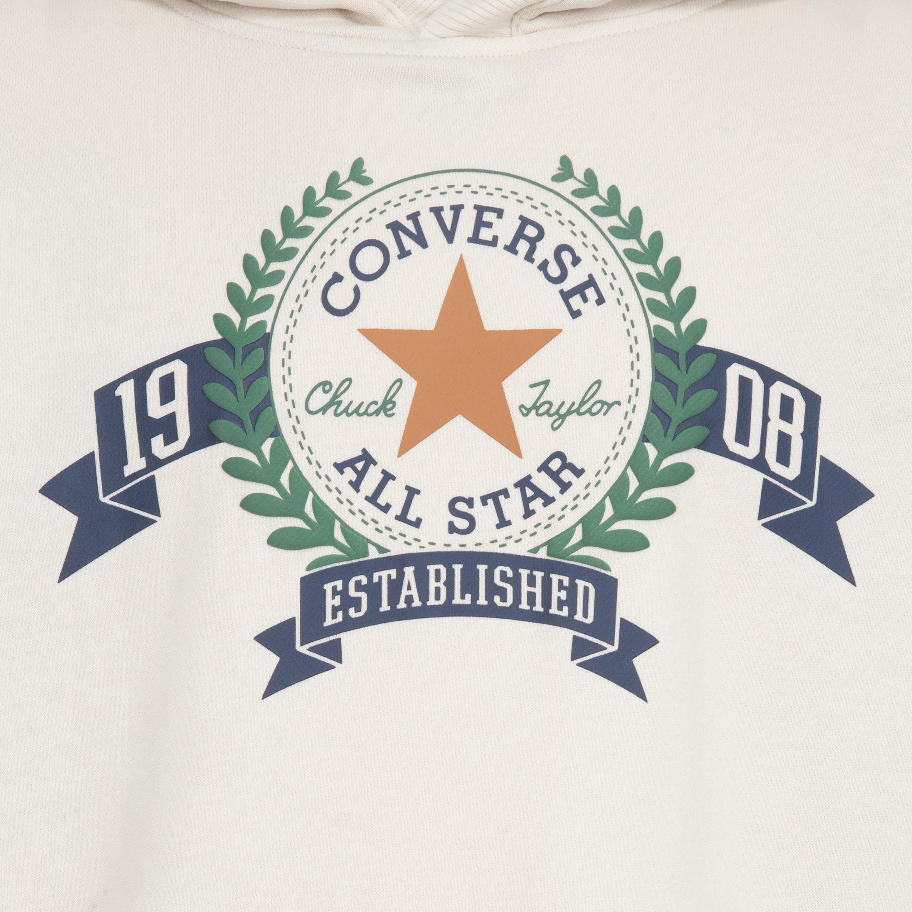 Converse Hoodie CNVB REC CLUB FT SLEEVE STRIPE voor kinderen