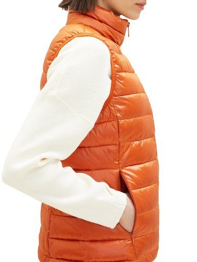 Tom Tailor Bodywarmer met opstaande kraag