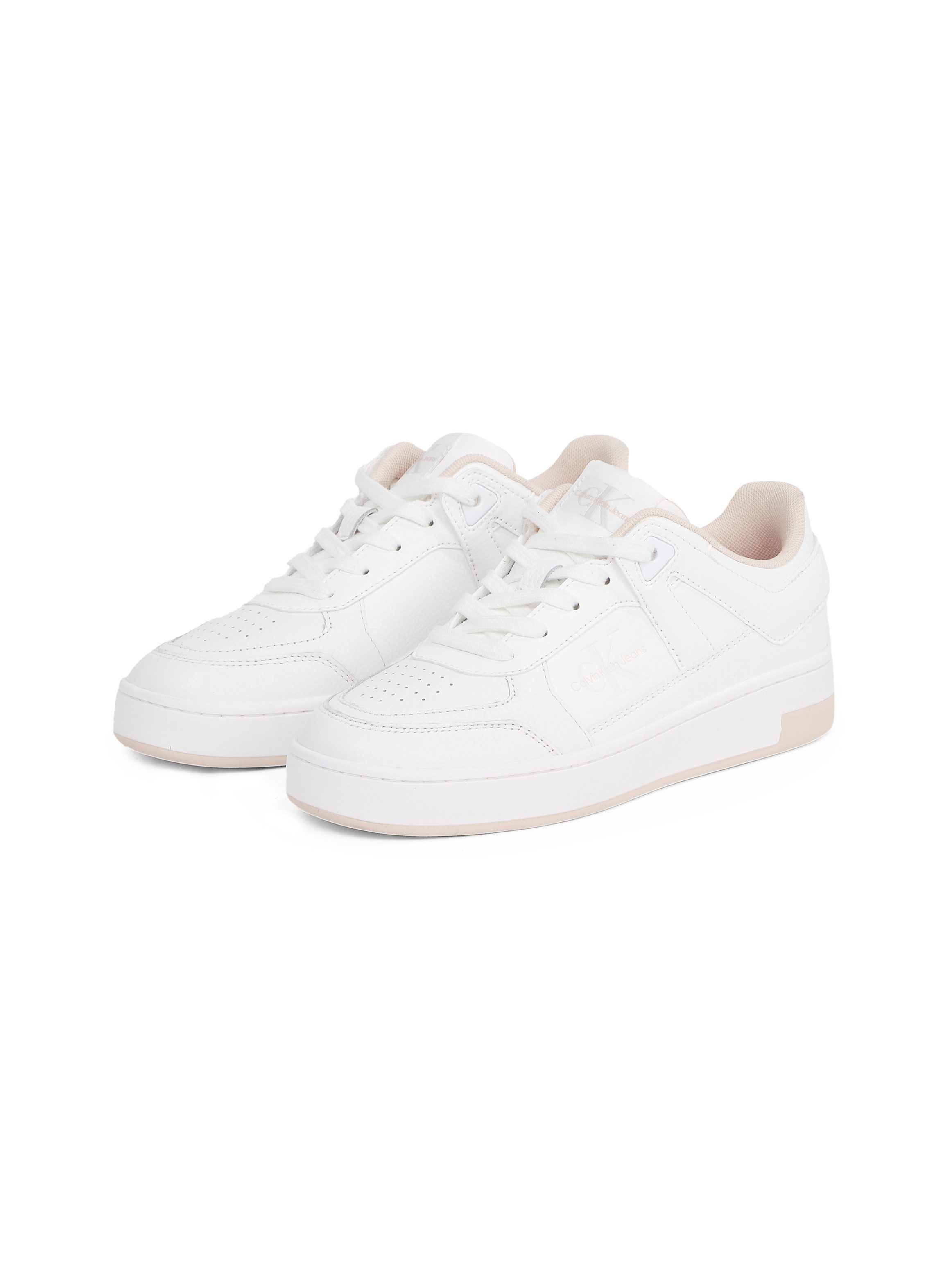 Calvin Klein Sneakers BASKET CUPSOLE LOW MIX freizeitschoen, lage schoen, veterschoen in sportieve...