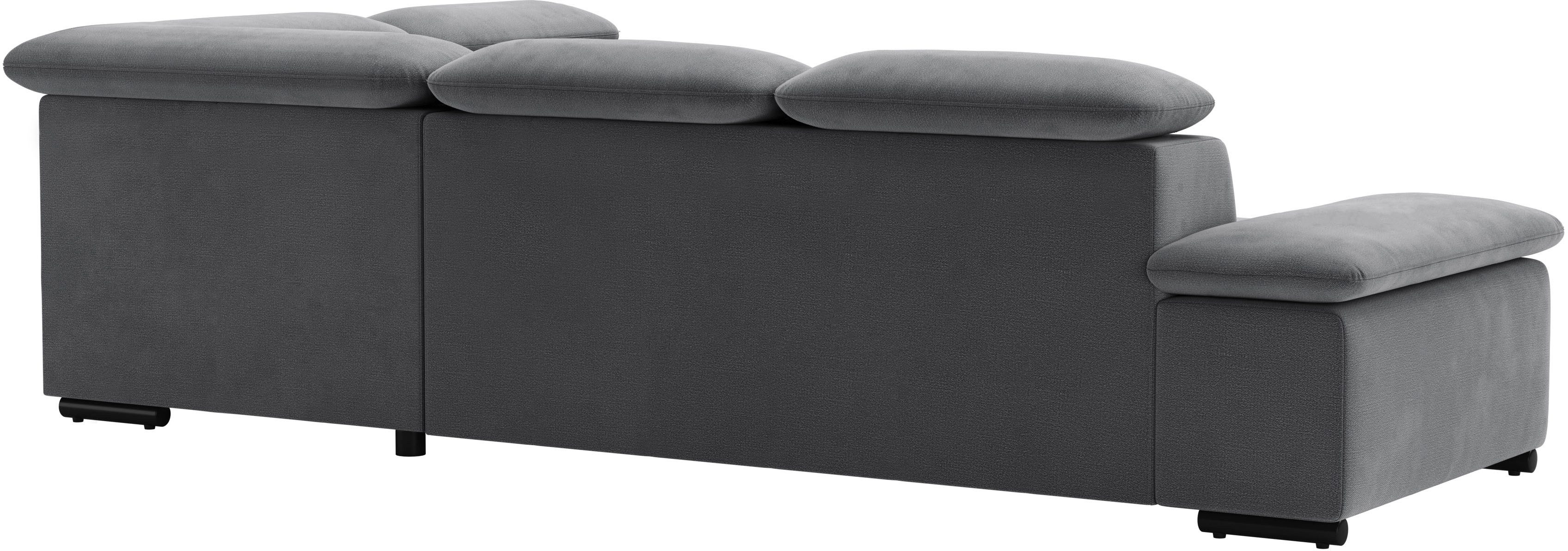 sit&more Hoekbank Alcudia L-vorm met armverstelling, optionele hoofdeindverstelling en bedfunctie