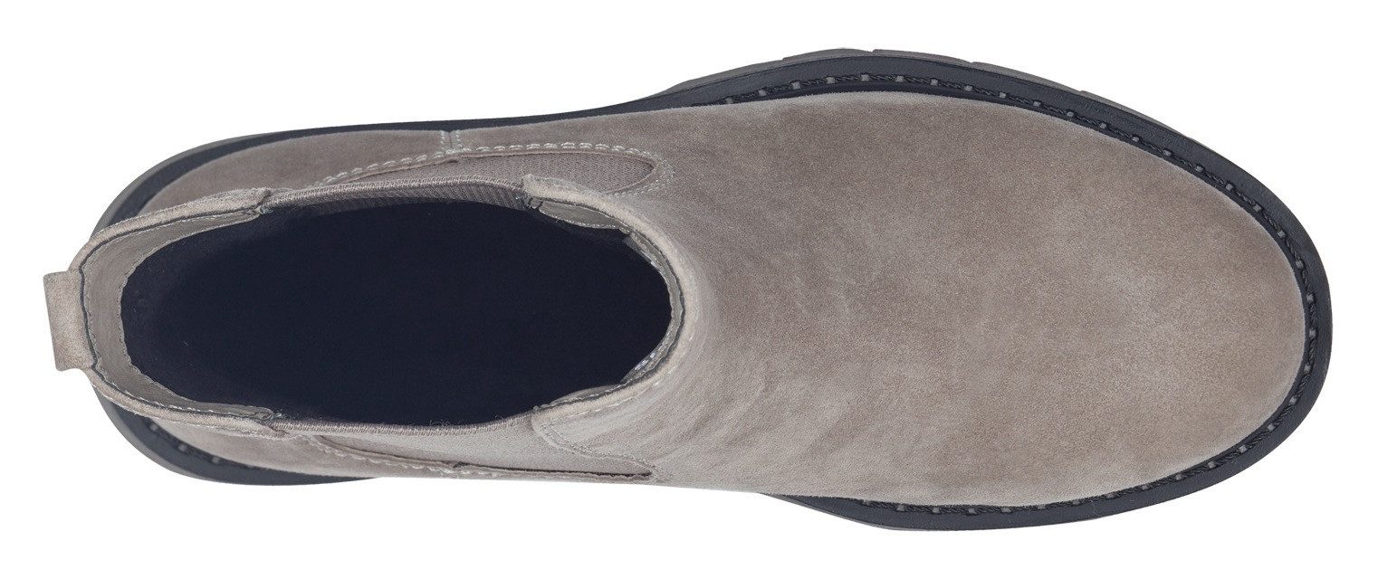 Tamaris Chelsea-boots hakken, enkellaars, zakelijke schoen met subtiele decoratieve naden