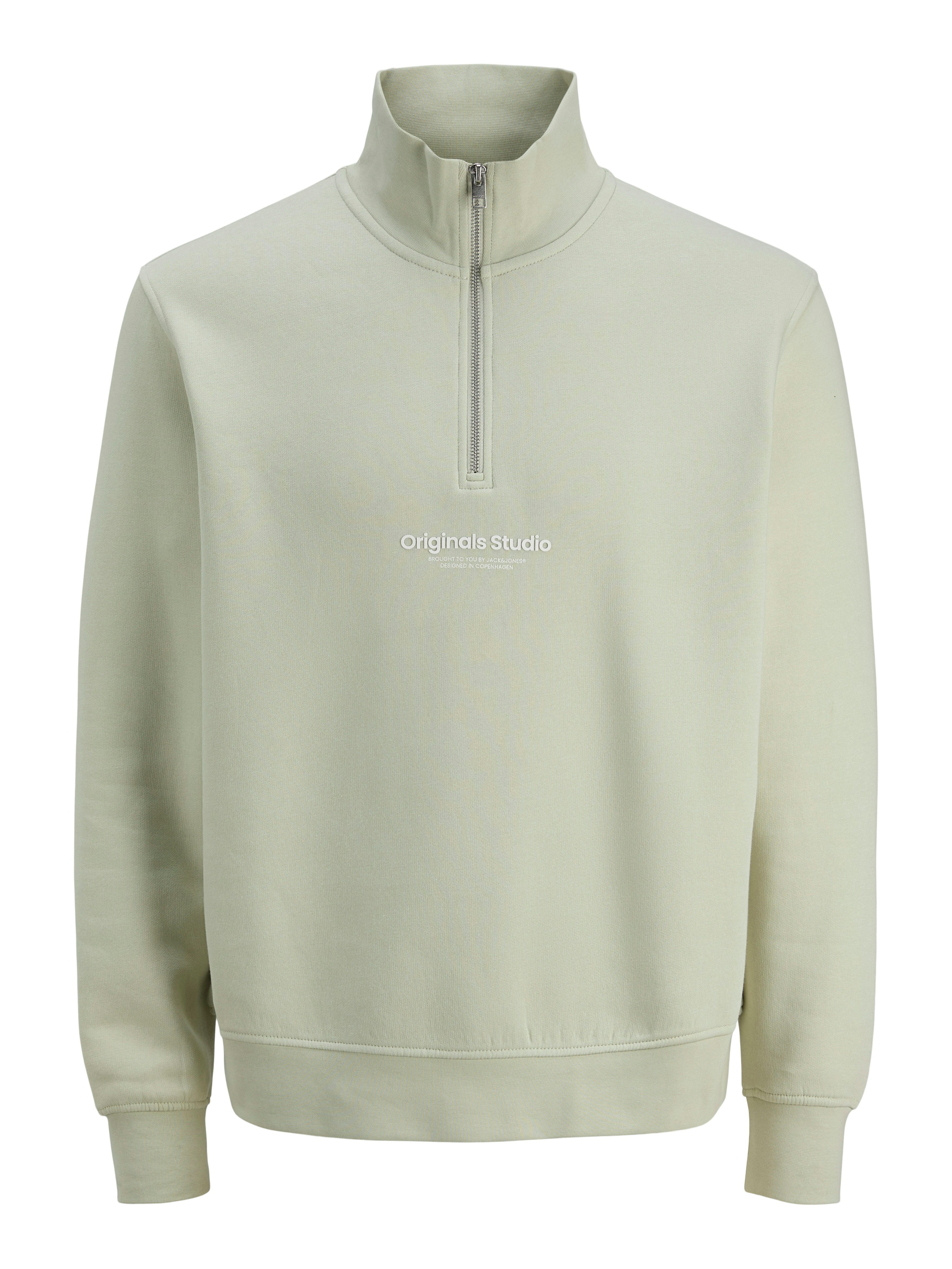 Jack & Jones Sweatshirt JORVESTERBRO SWEAT QUARTER ZIP HN NOOS
