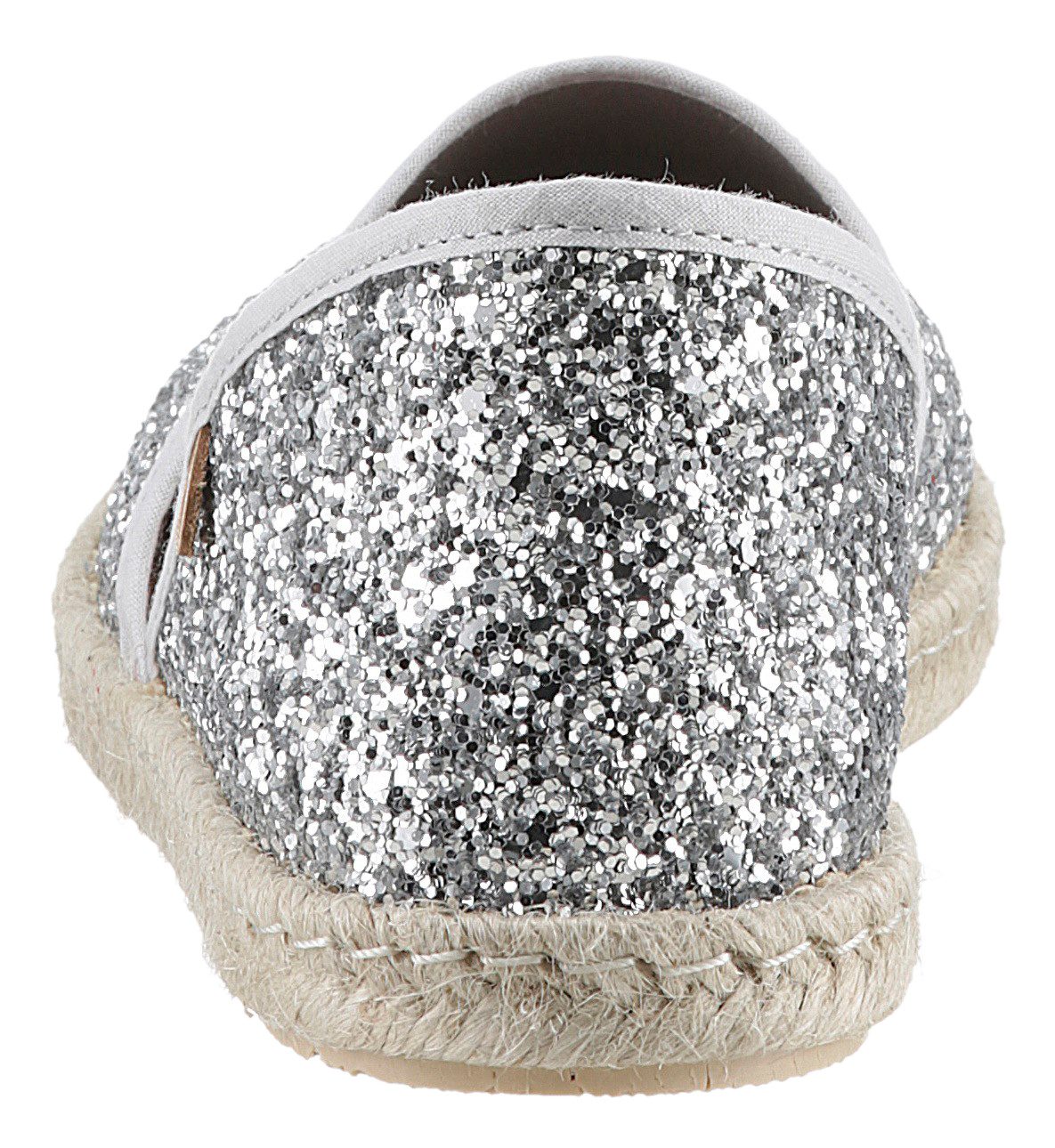 VERBENAS Espadrilles CARMEN GLITTER , slipper, zomerschoen, strandschoen met glitter