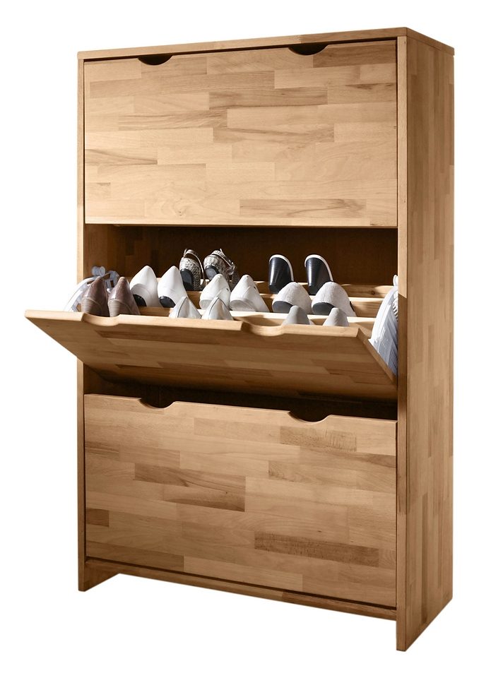 Home affaire Schoenenkast Maximus Hoogte 130 cm, met 3 dubbele schoenenvakken
