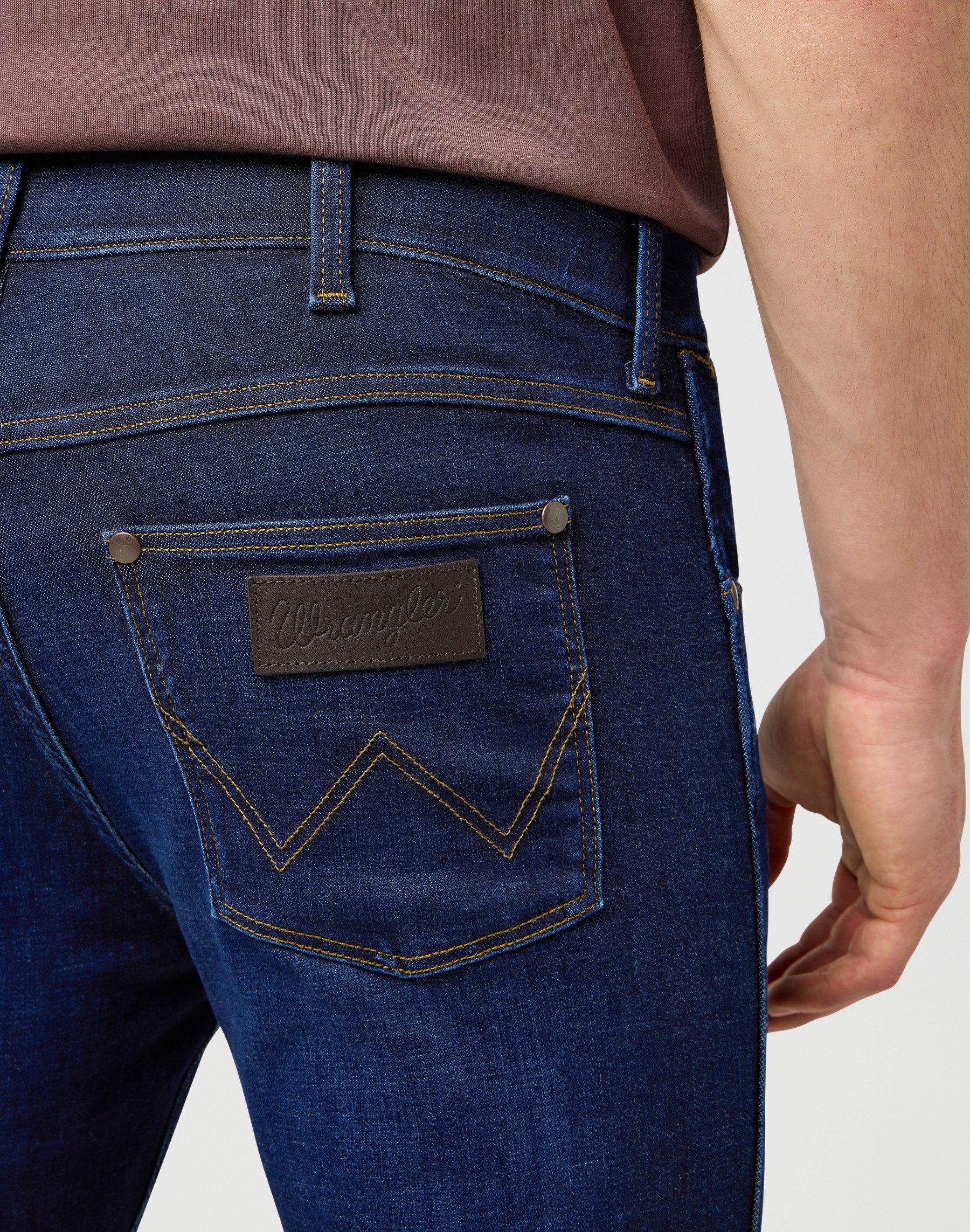 Wrangler Straight jeans GREENSBORO FREE TO STRETCH Vrij om te rekken materiaal
