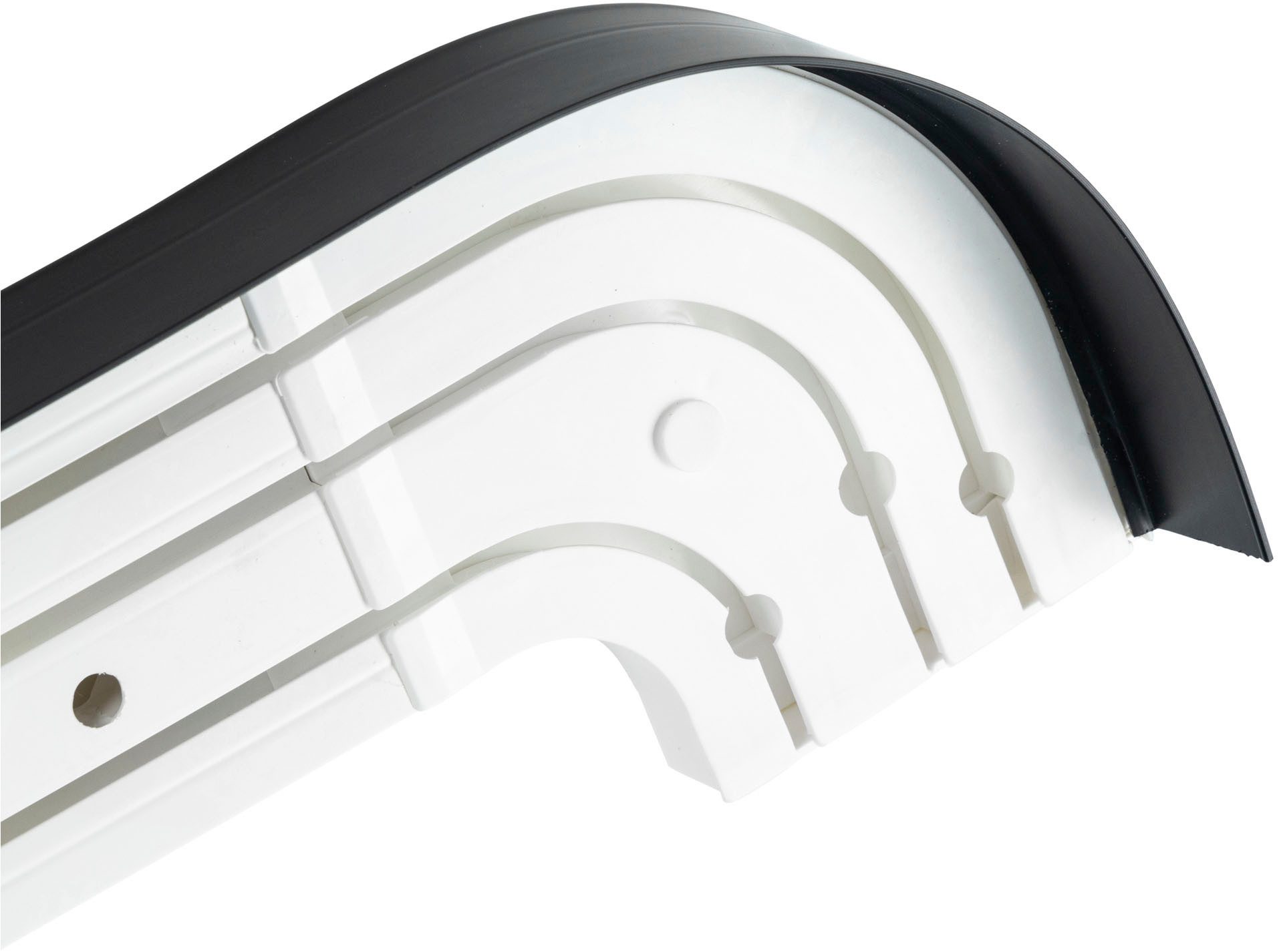 SN DECO GROUP Gordijnrail SH3 met rand 7,5 cm (1 stuk)
