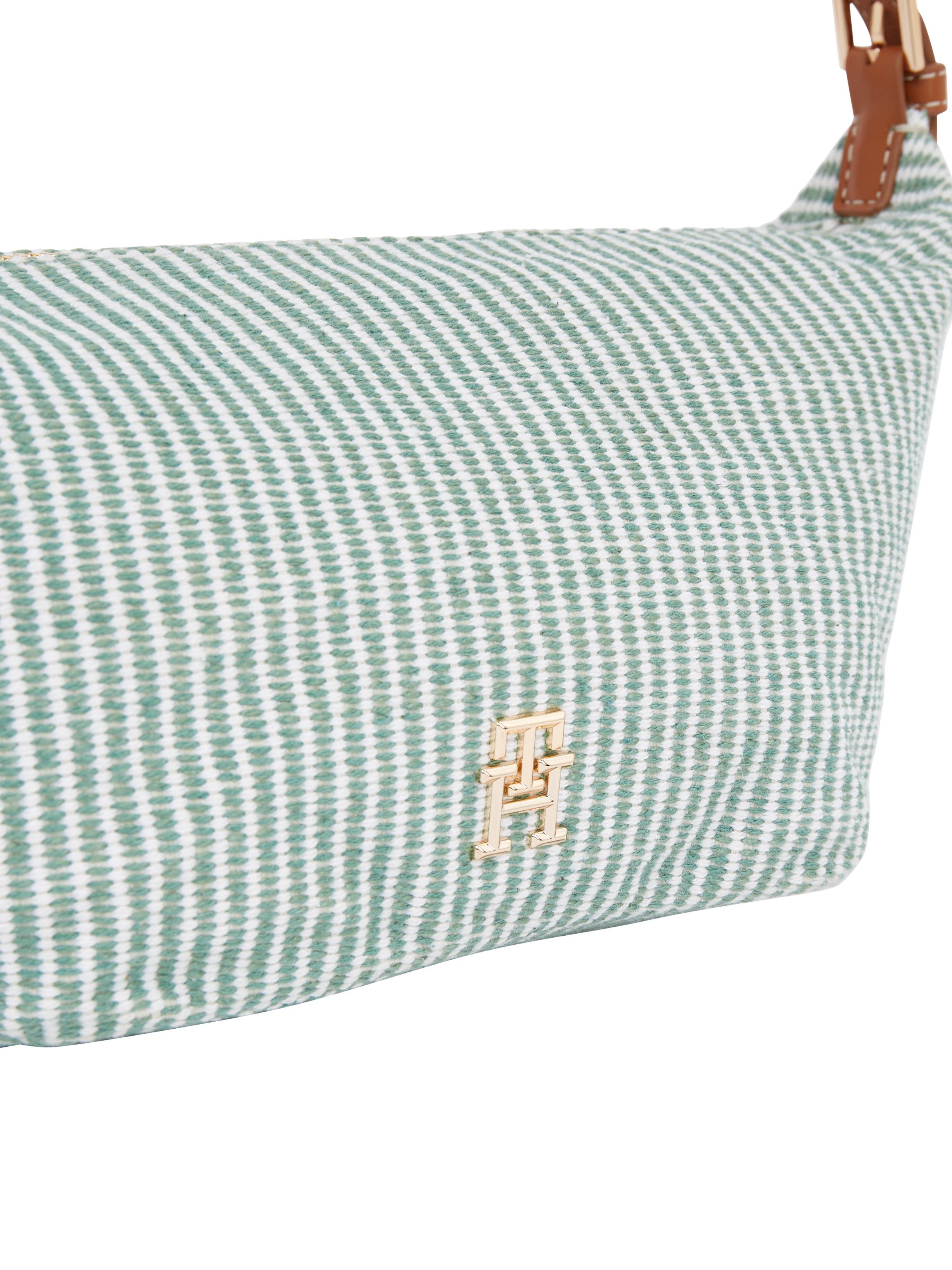 Tommy Hilfiger Schoudertas TH PREMIUM BEACH LE SLING BAG , voorjaarsmode, dames mini tas, schoudertas met strepen