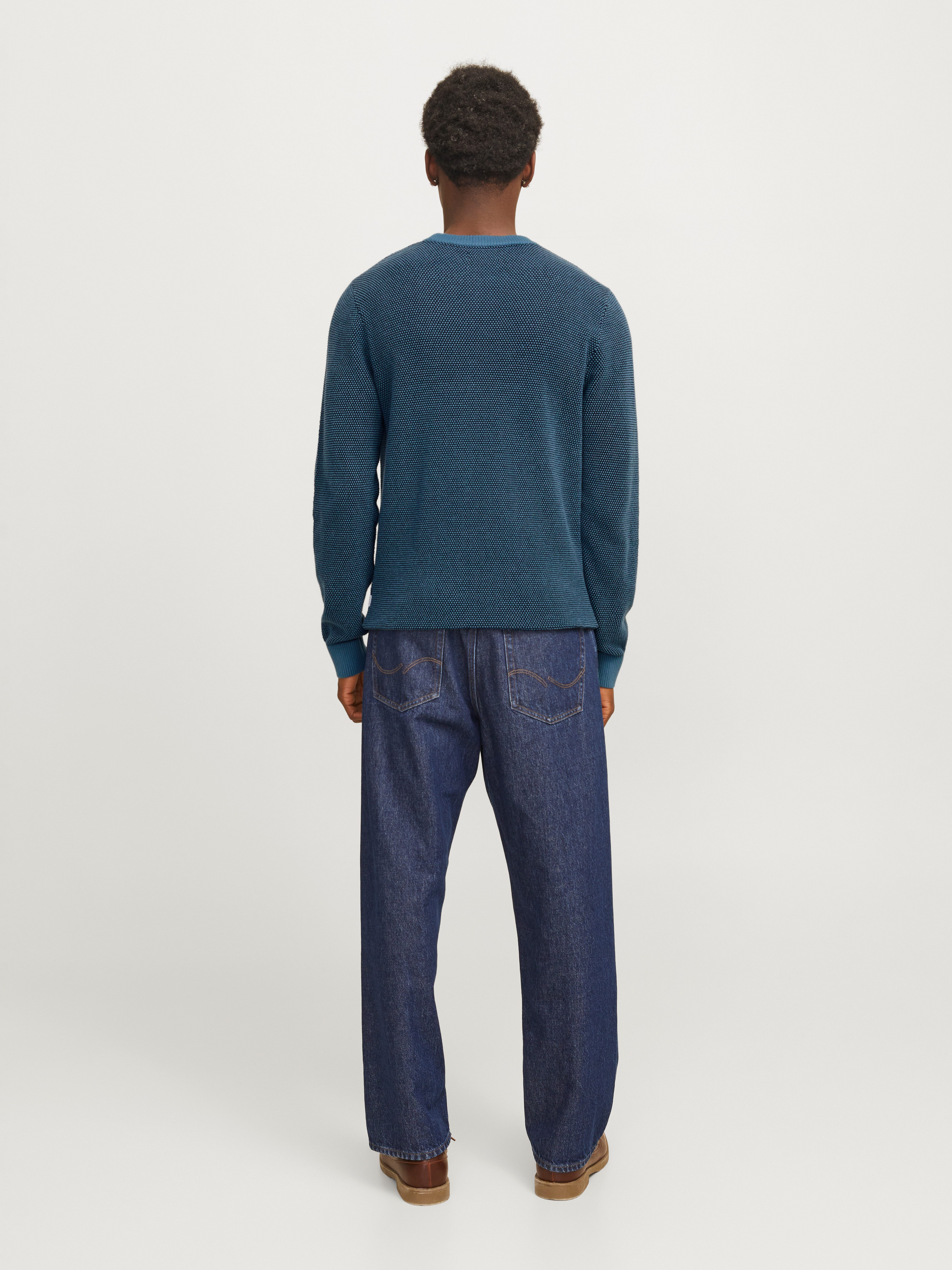 Jack & Jones Trui met ronde hals JJEGLOBE KNIT CREW NECK NOOS