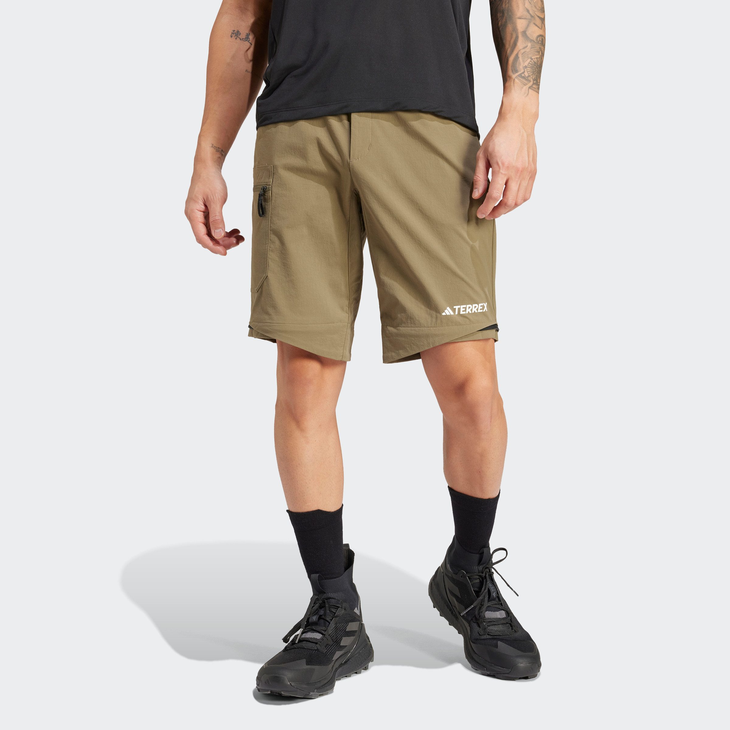 adidas TERREX Outdoorbroek TERREX Utilitas hiking zip-off-broek (1-delig)