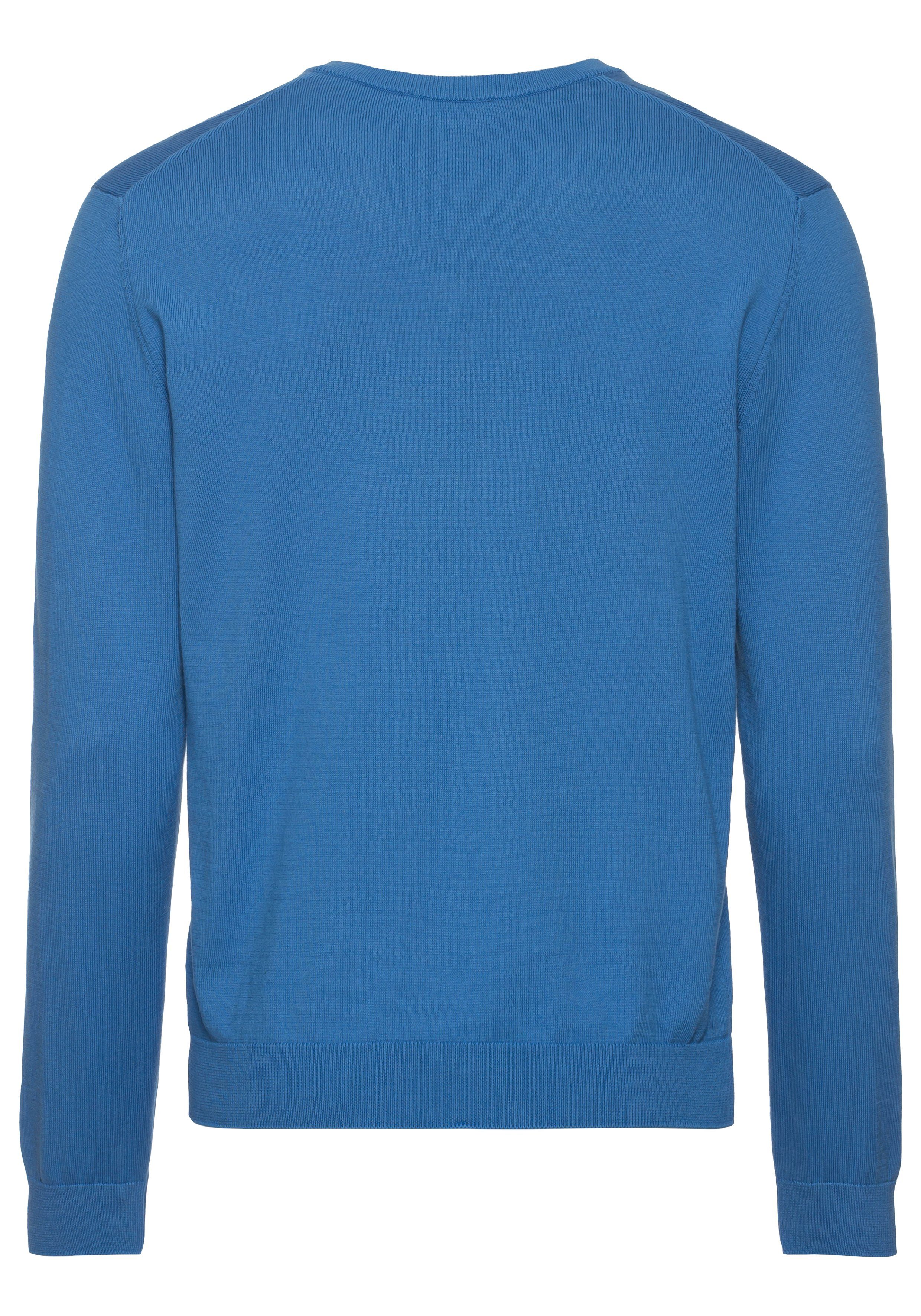 United Colors of Benetton Trui met V-hals met merklabel
