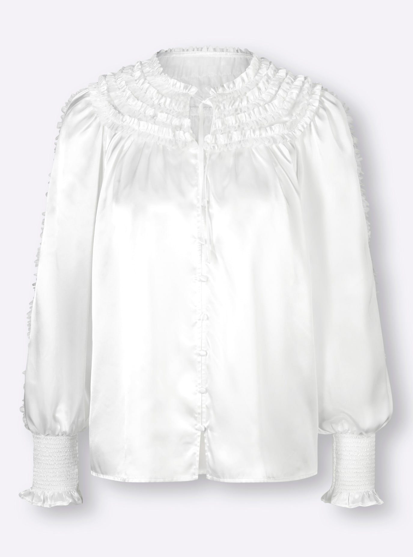 Blouse met lange mouwen