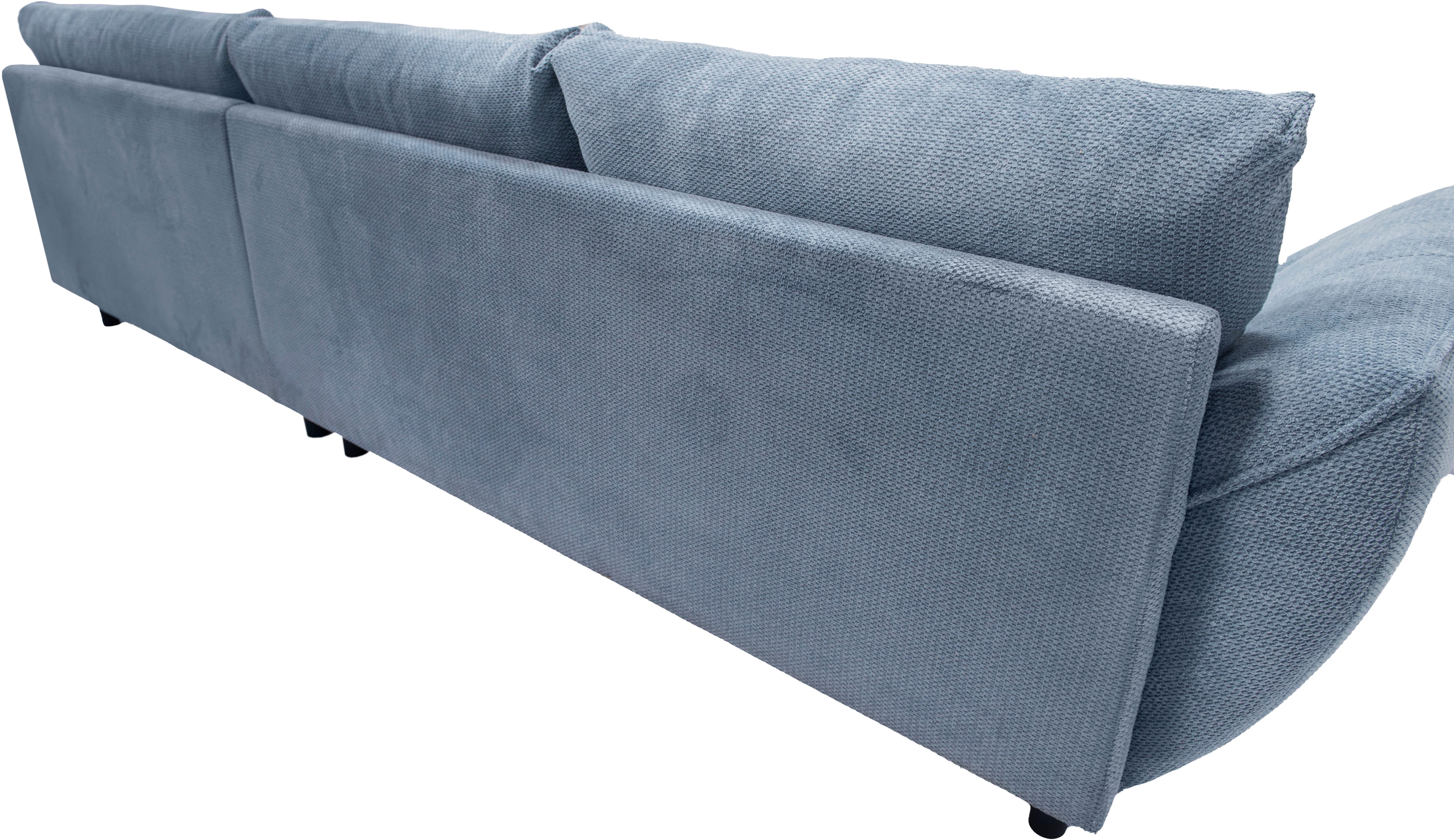 exxpo - sofa fashion Hoekbank Biarritz modern en elegant mega bank met geweldig zitcomfort, L-vorm