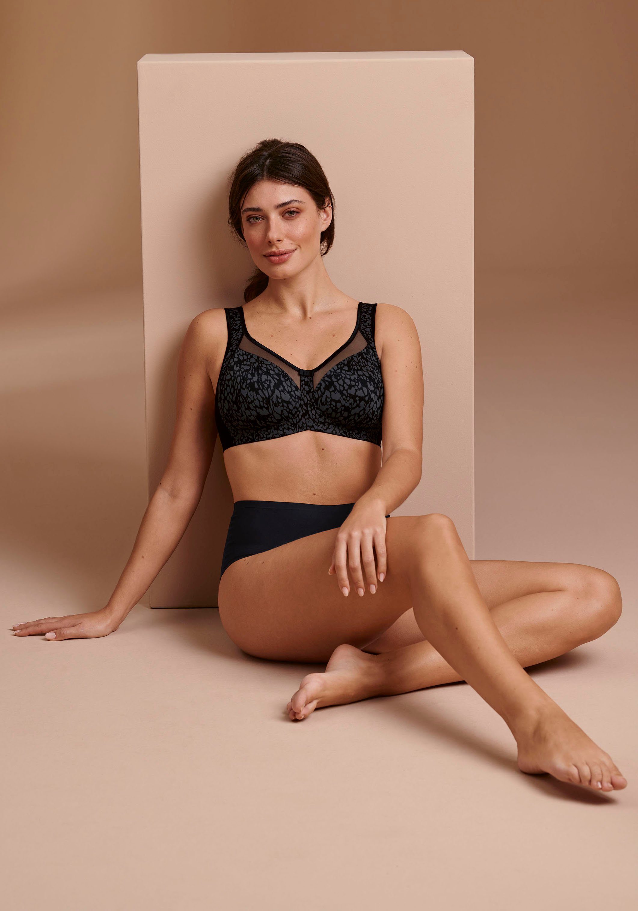 Anita Comfort Gevormde-bh Comfort-BH Clara Cup C-G, semi-transparante rand decolleté