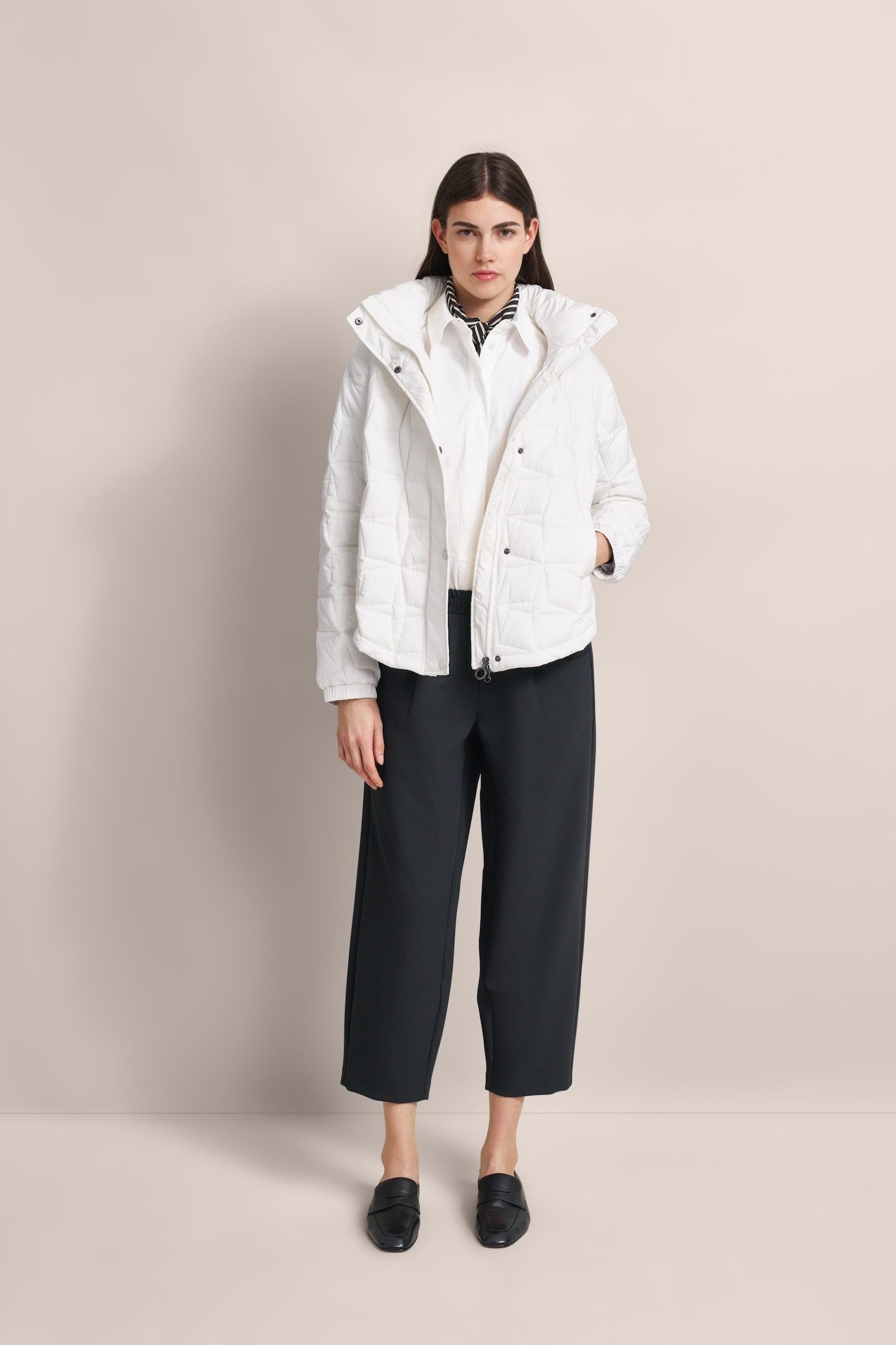 Bugatti Blouson met feminin gestikte ontwerp
