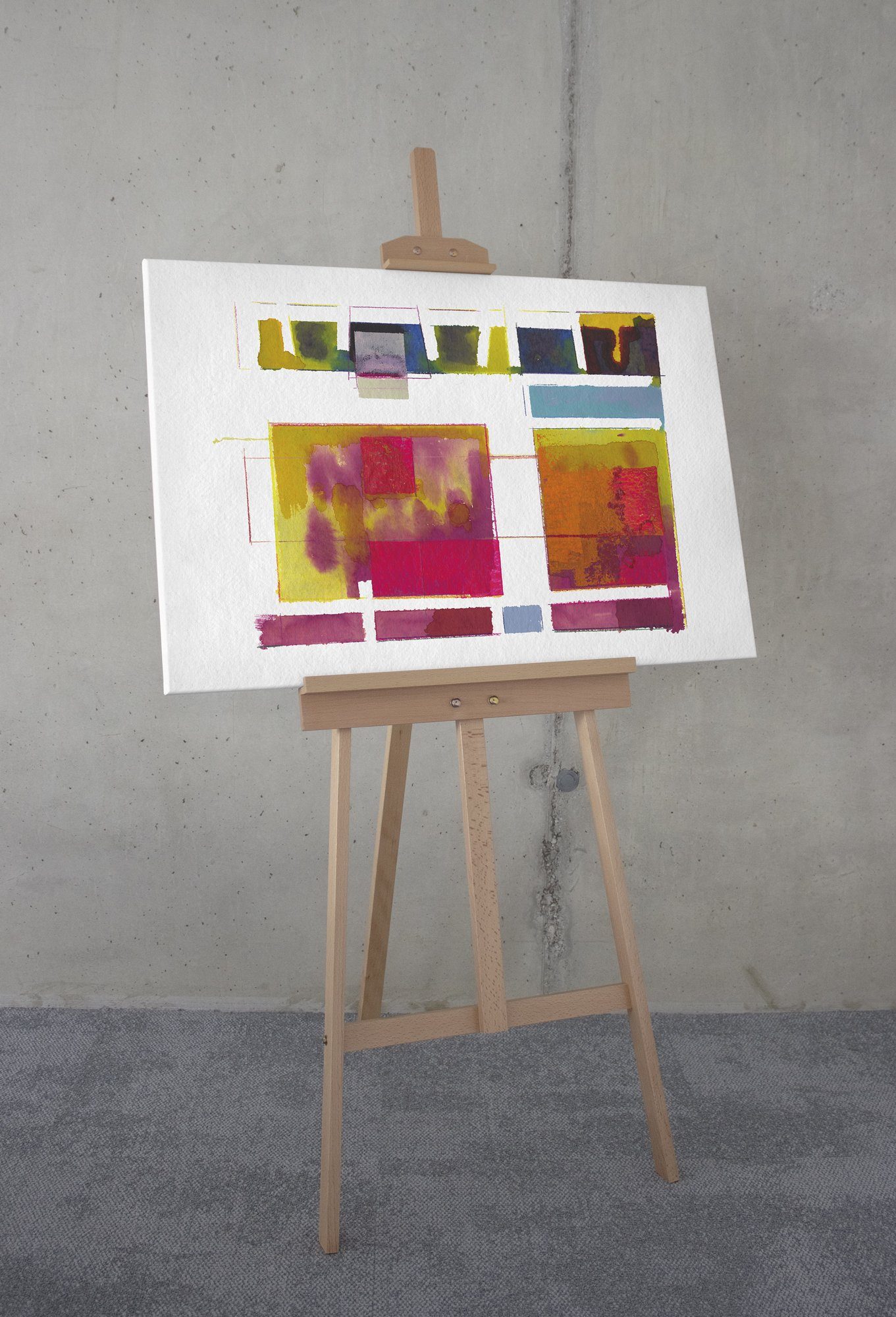 Komar Artprint op linnen Transportband - Afmeting 60 x 90 cm (1 stuk)