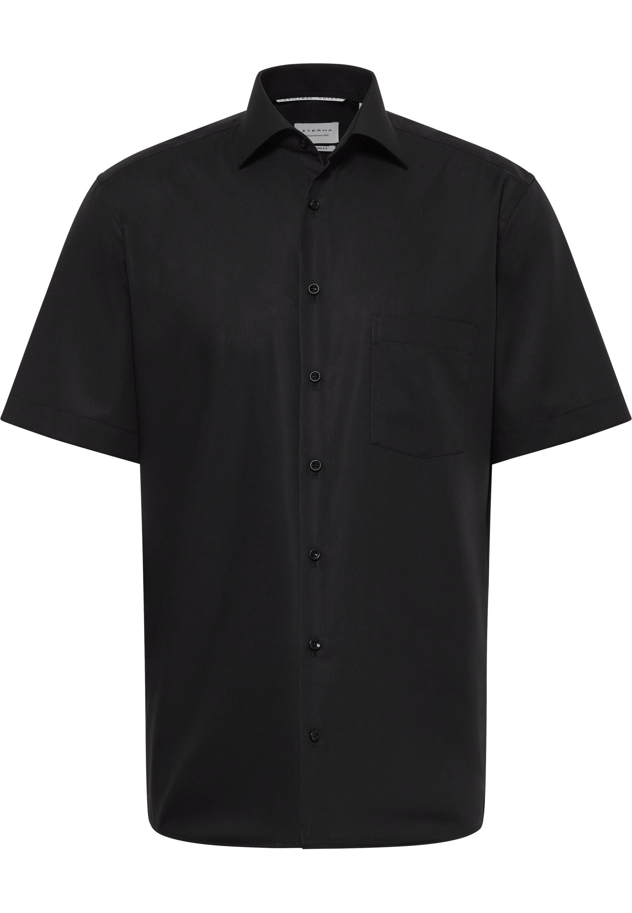 Eterna Overhemd met korte mouwen MODERN FIT NON IRON (strijkvrij)