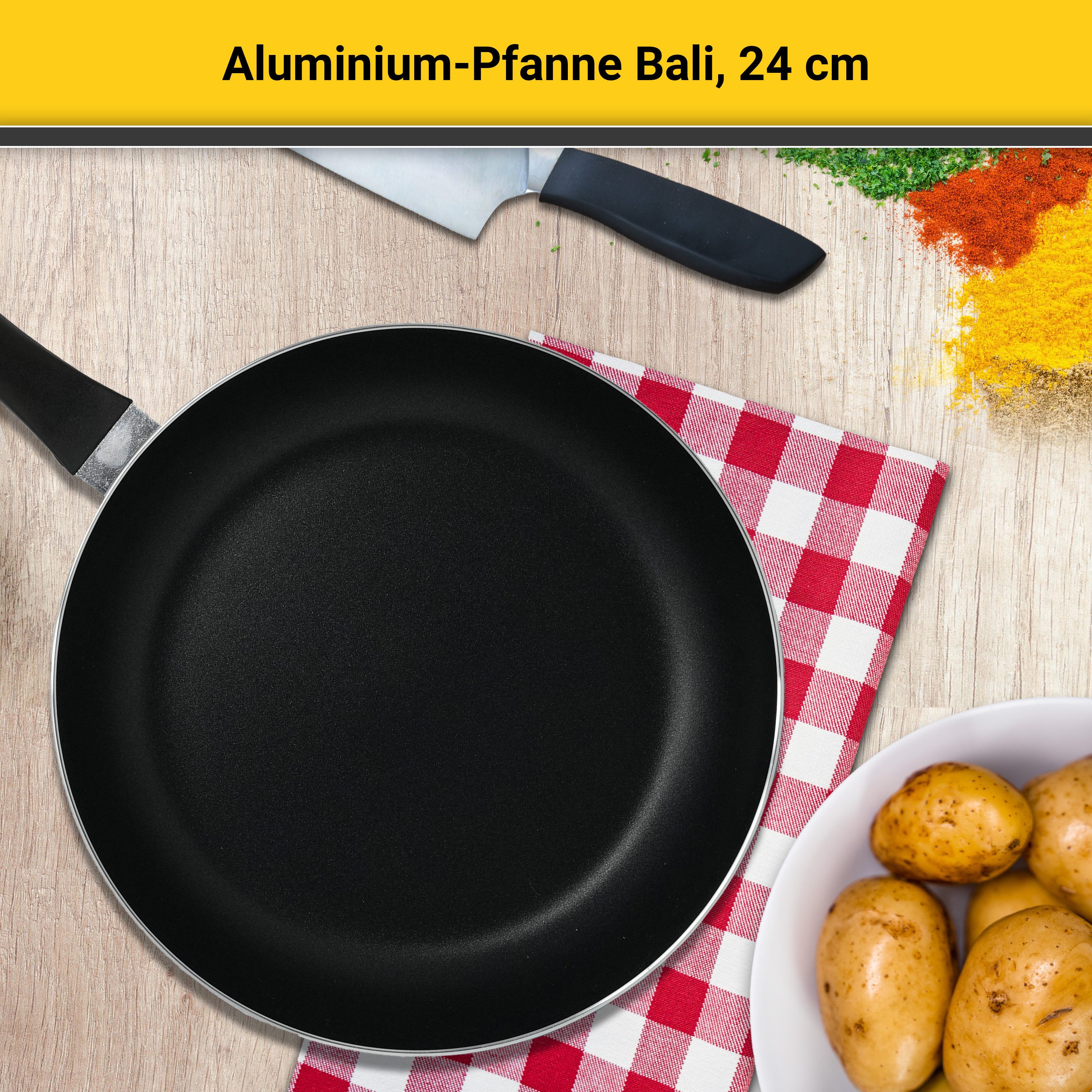 Krüger Koekenpan Aluminium pan Bali voor inductiekookvelden geschikt (1-delig)