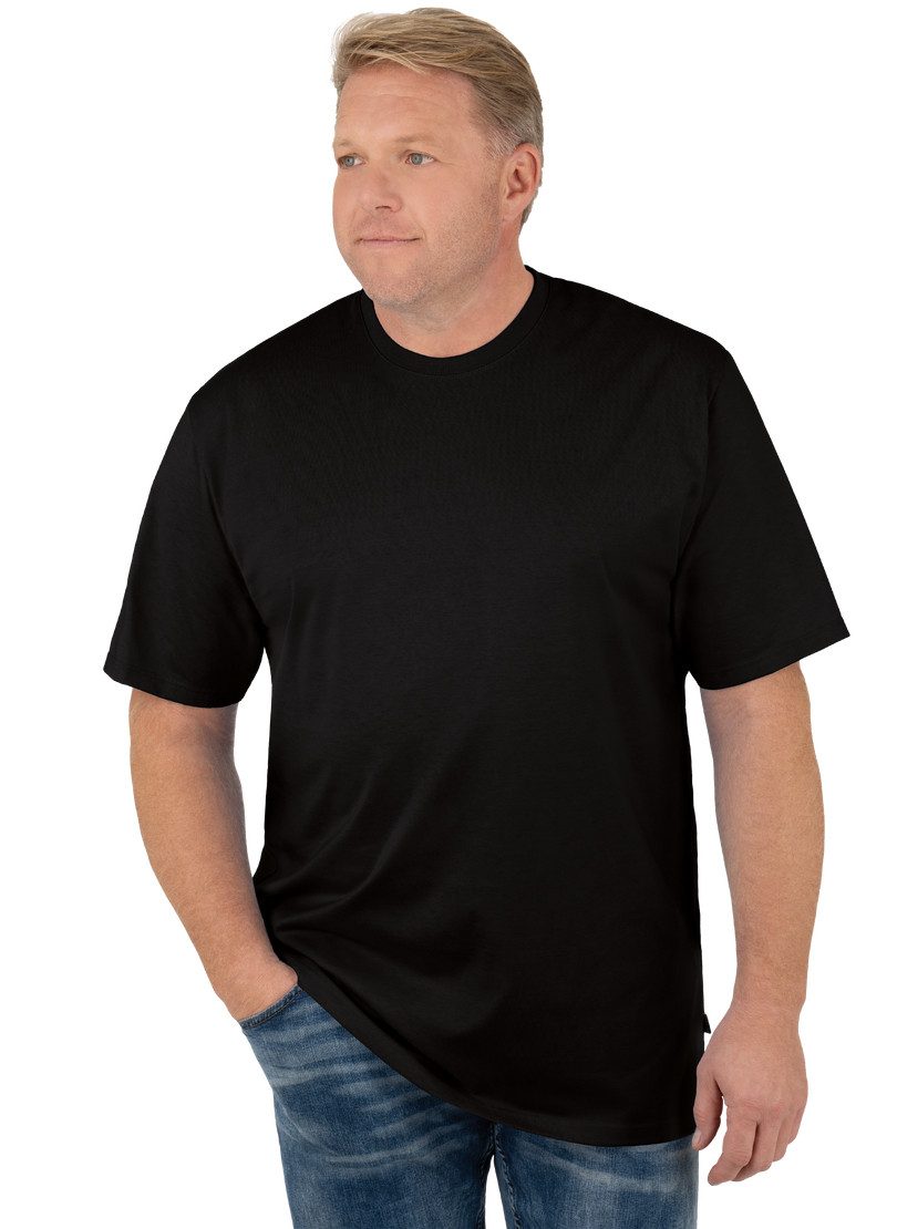 Trigema T-shirt Trigema T-shirt DELUXE katoen (1-delig)