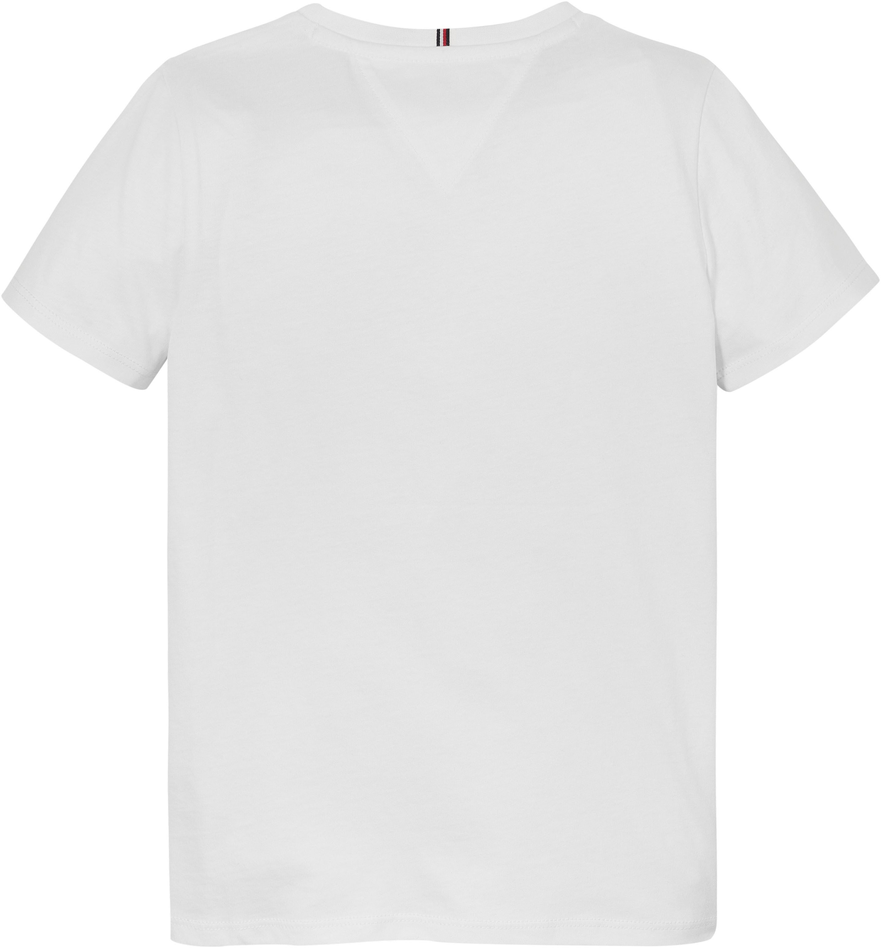 Tommy Hilfiger T-shirt MONOTYPE FLOCK Kinderen tot 16 jaar met logostiksel