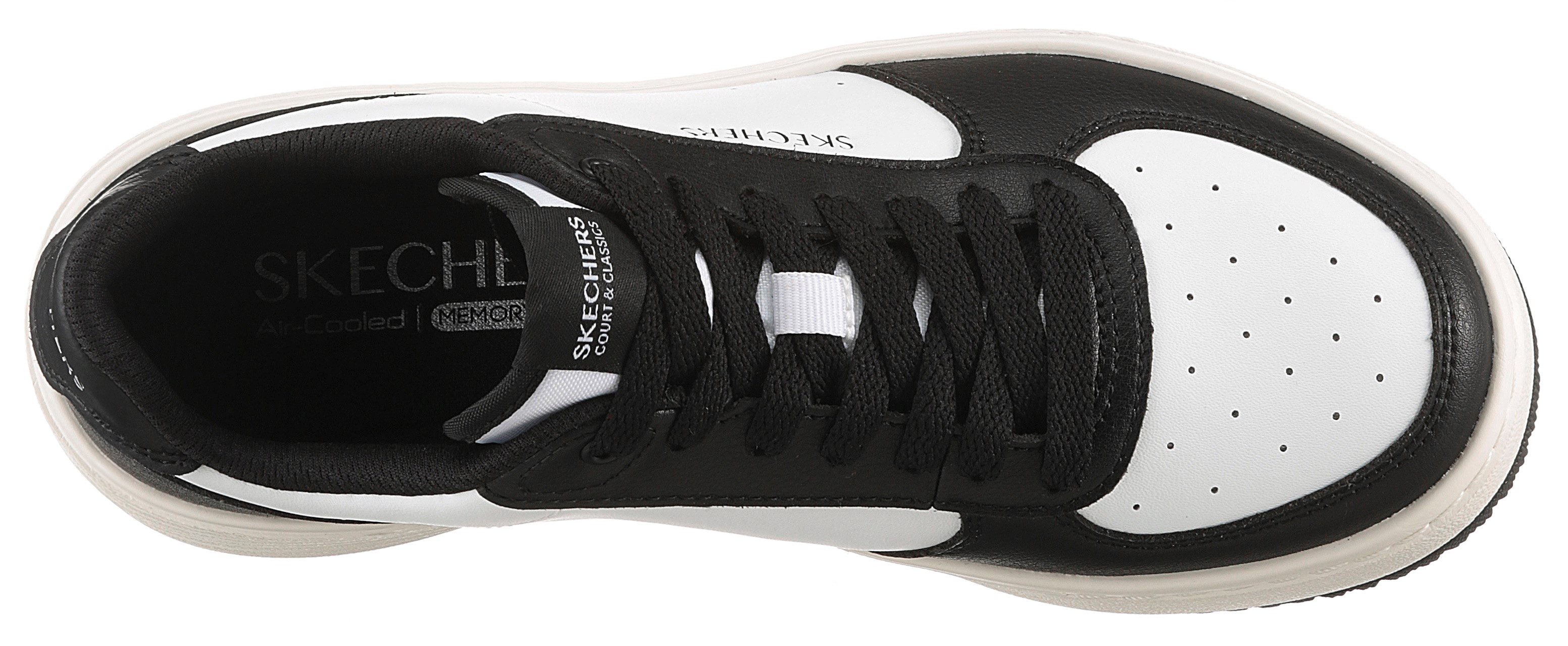 Skechers Sneakers GRAND 92-STEADY WINNING , retro sneaker, plateausneaker met opvallende loopzool