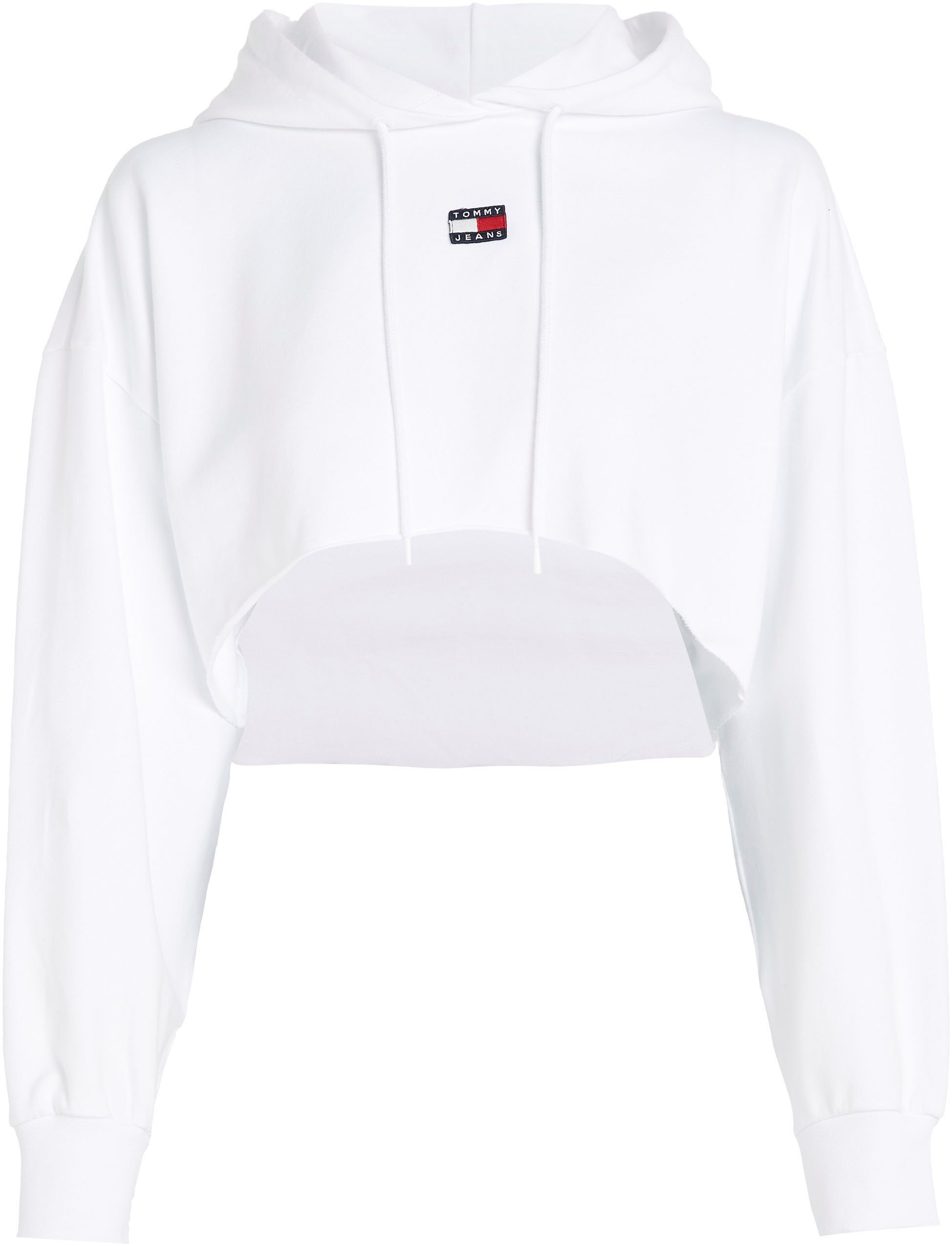 TOMMY JEANS Sweatshirt TJW SPR CRP XS BADGE HOODIE