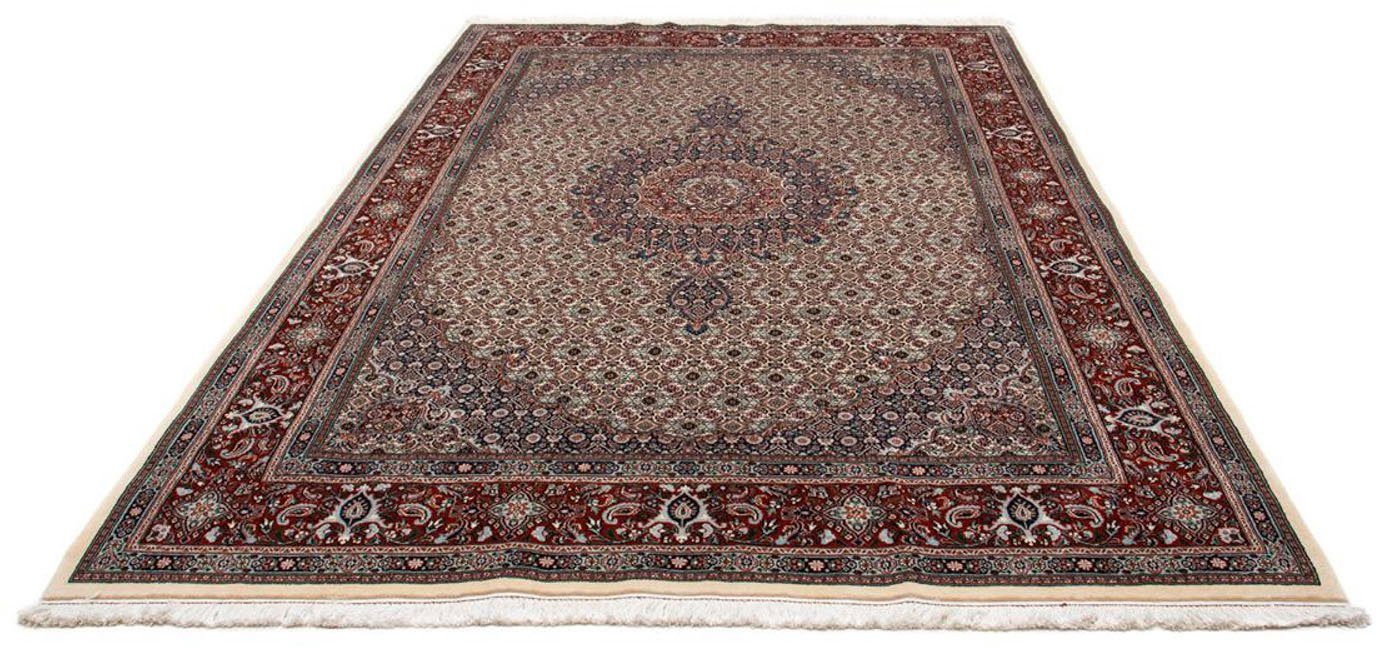 morgenland Wollen kleed Moud medaillon beige 285 x 202 cm Uniek exemplaar met certificaat